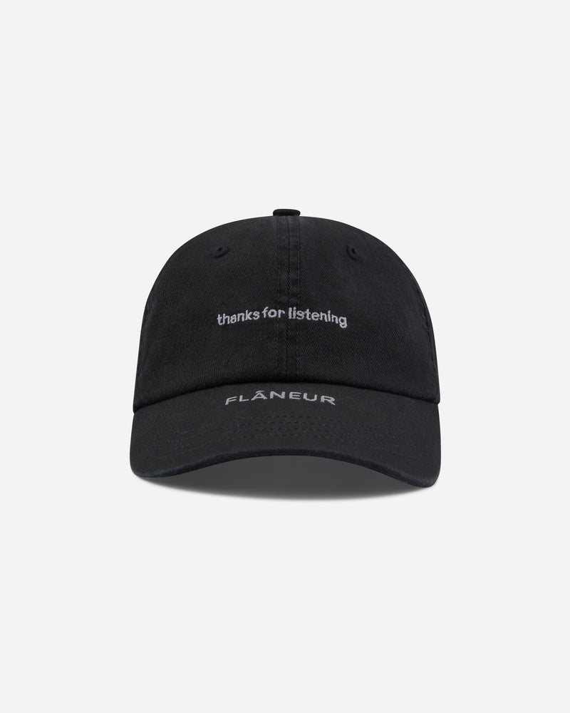 Listening Cap | Zwart