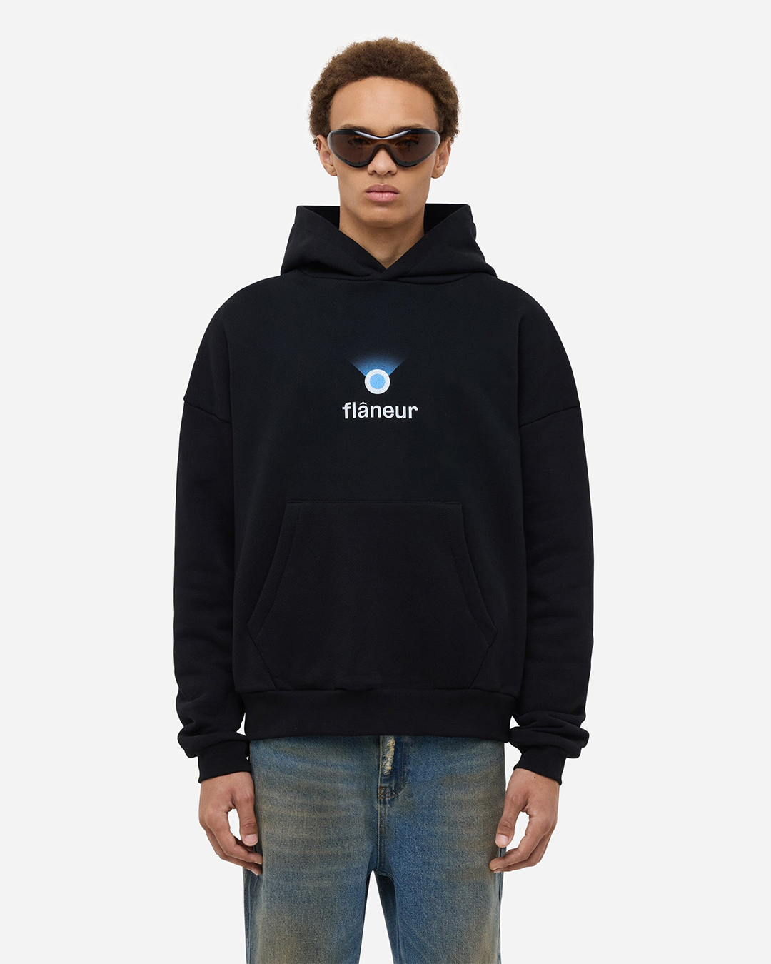 Locator Hoodie (500 g/m²) | Schwarz