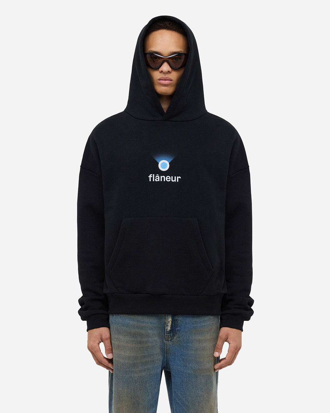 Locator Hoodie (500 g/m²) | Schwarz