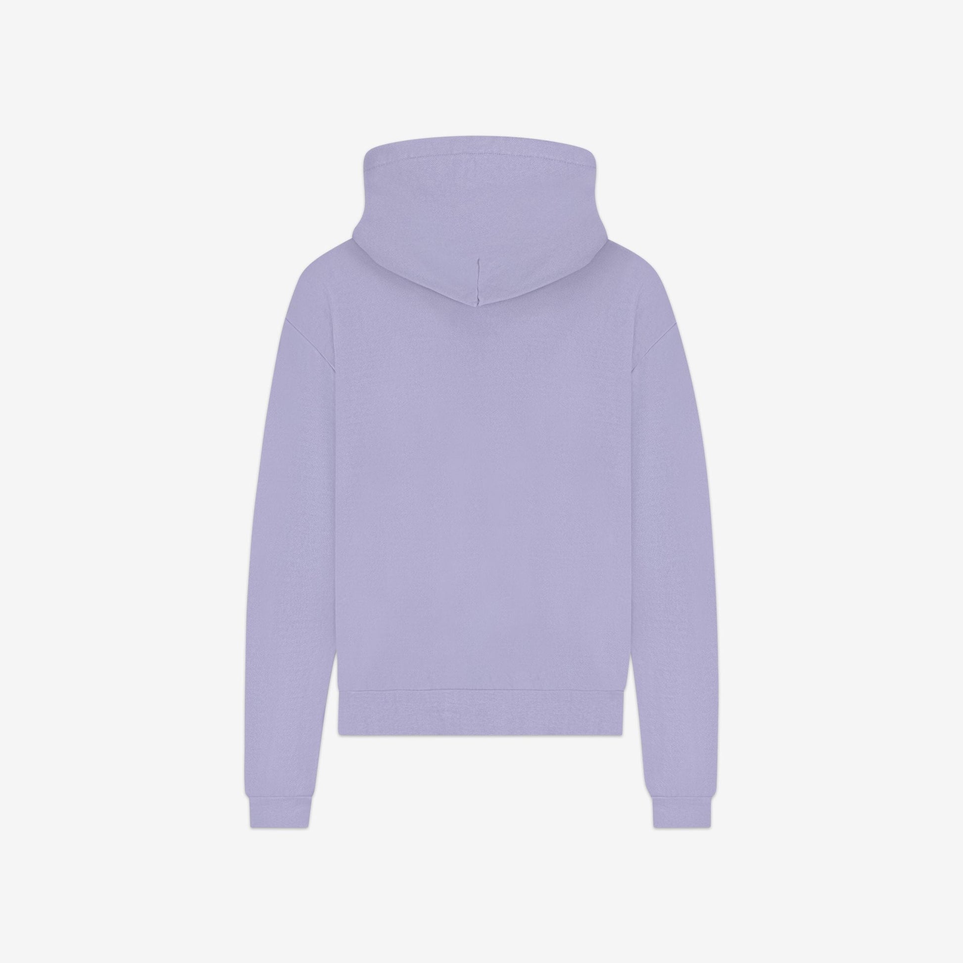 Printed Logo Hoodie | Purple