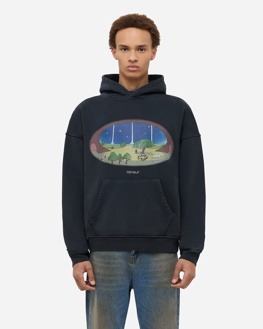 Stardome Hoodie (500GSM) | Black