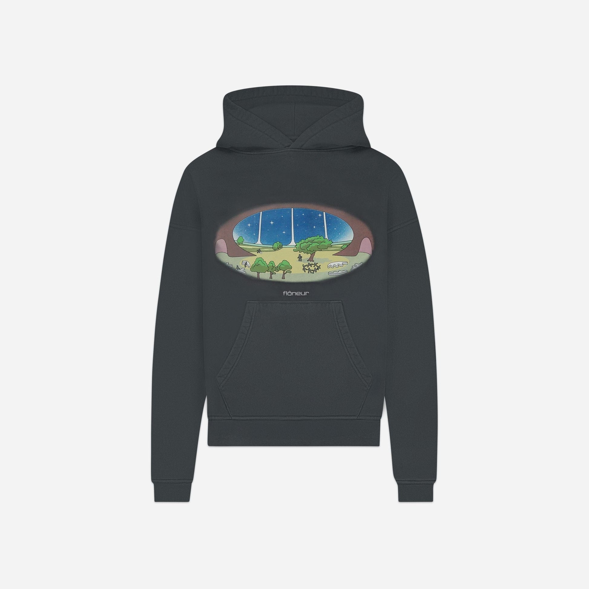 Stardome Hoodie (500GSM) | Black