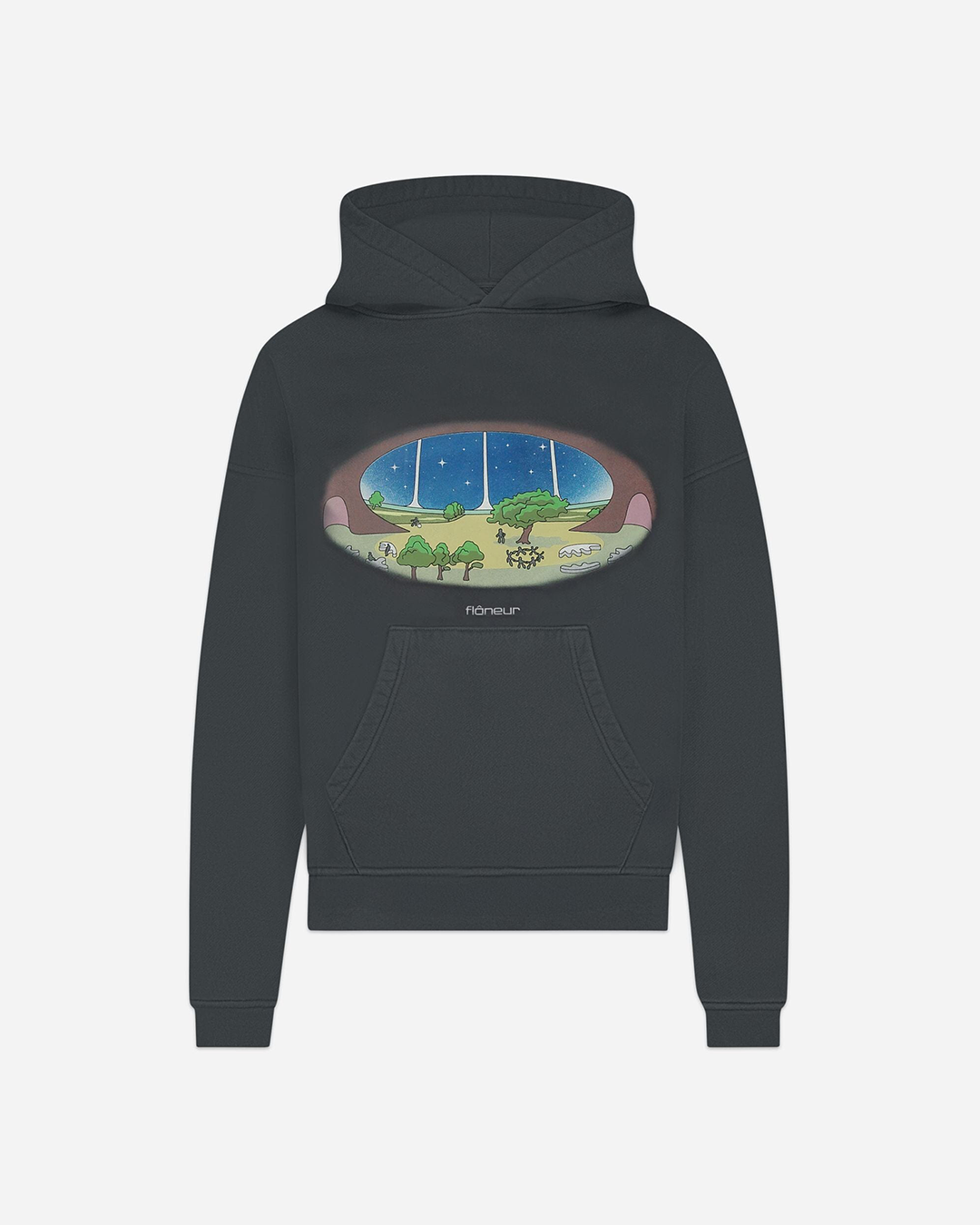 Stardome Hoodie (500GSM) | Black