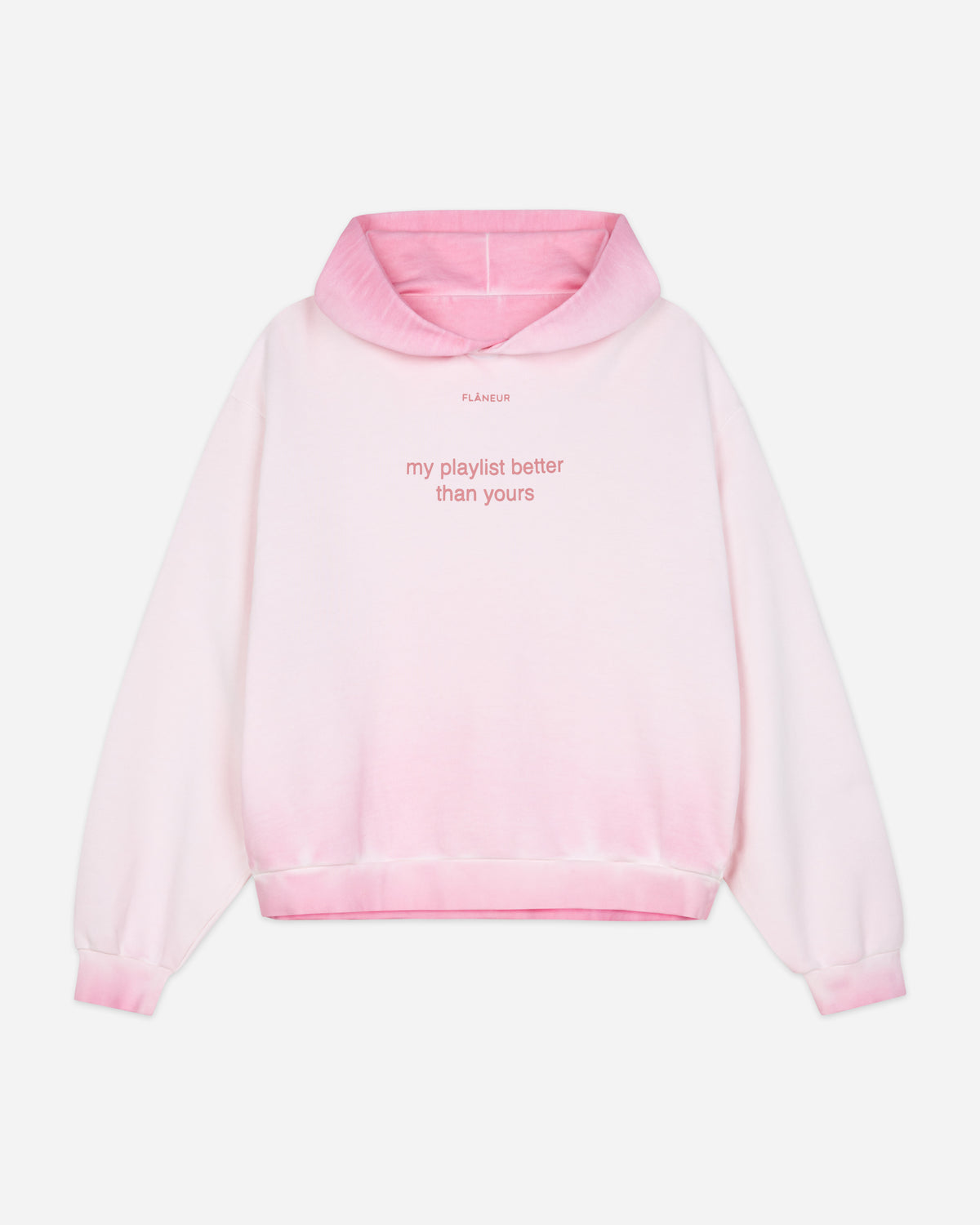 Playlist Hoodie | Washed Pink