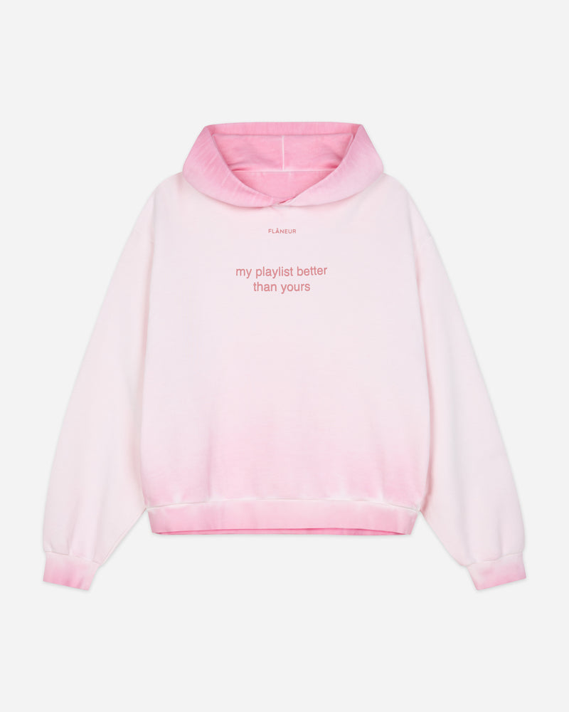 Playlist Hoodie | Washed Pink