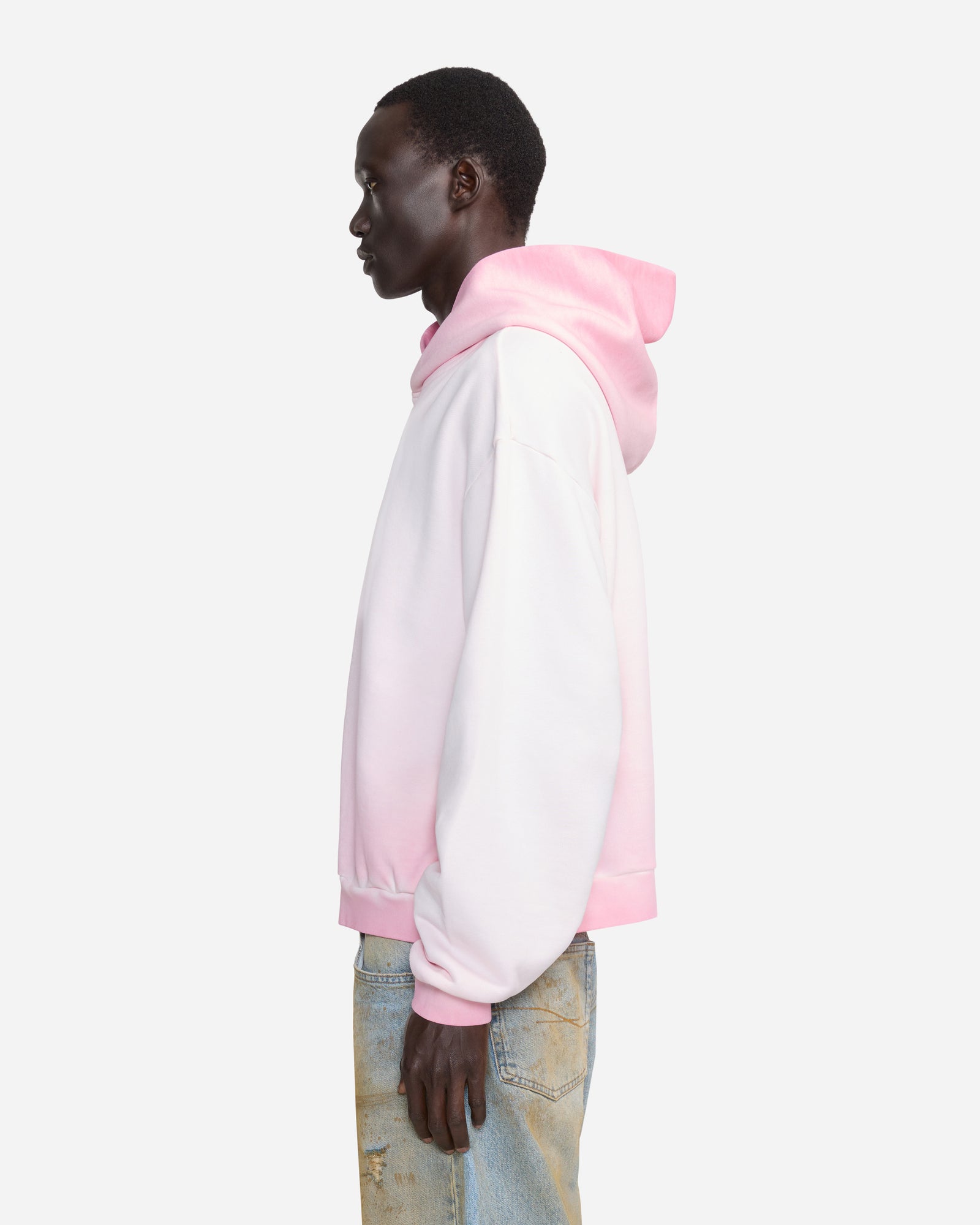 Playlist Hoodie | Gewaschen Pink