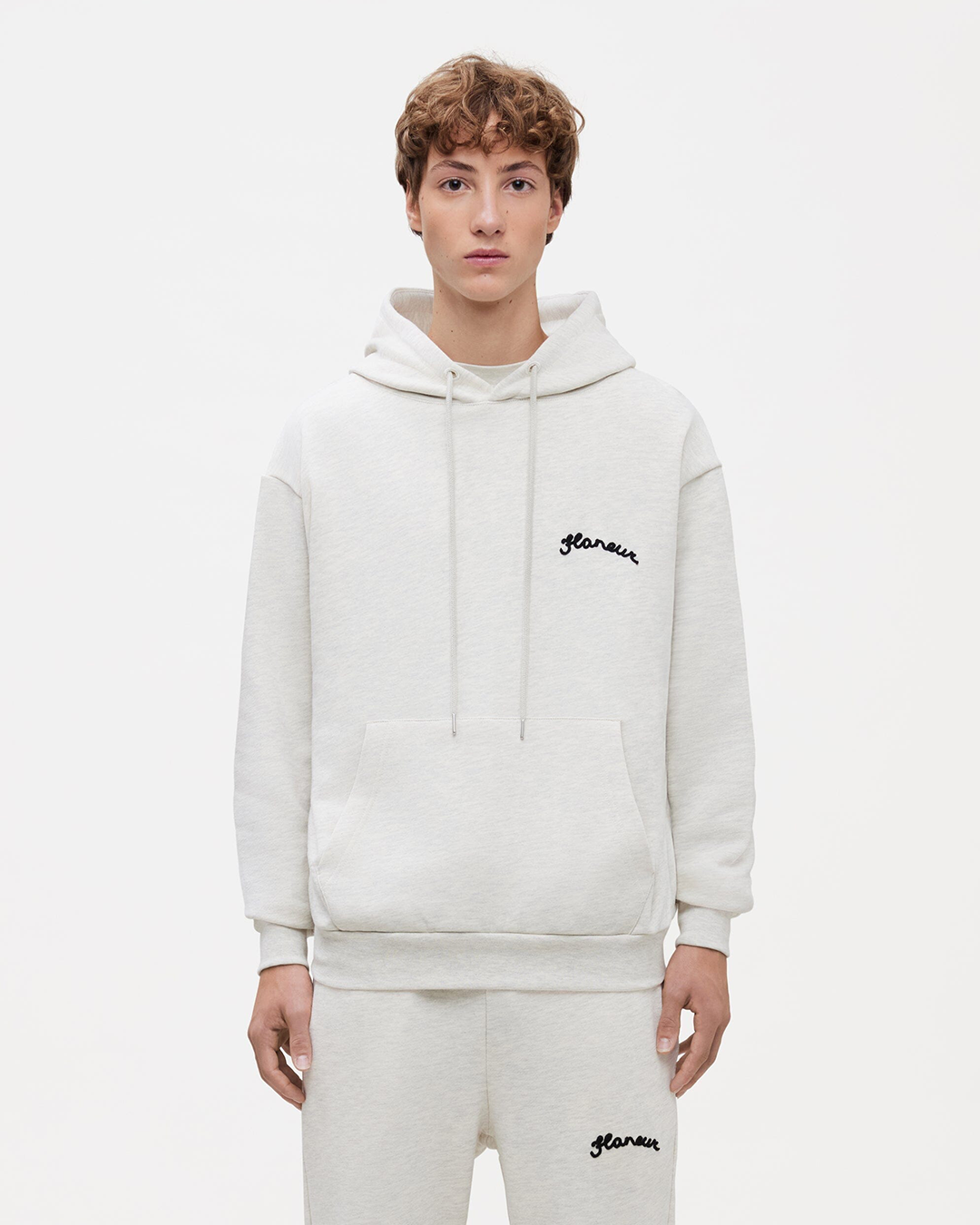 Signature Hoodie | Light Heather Grey