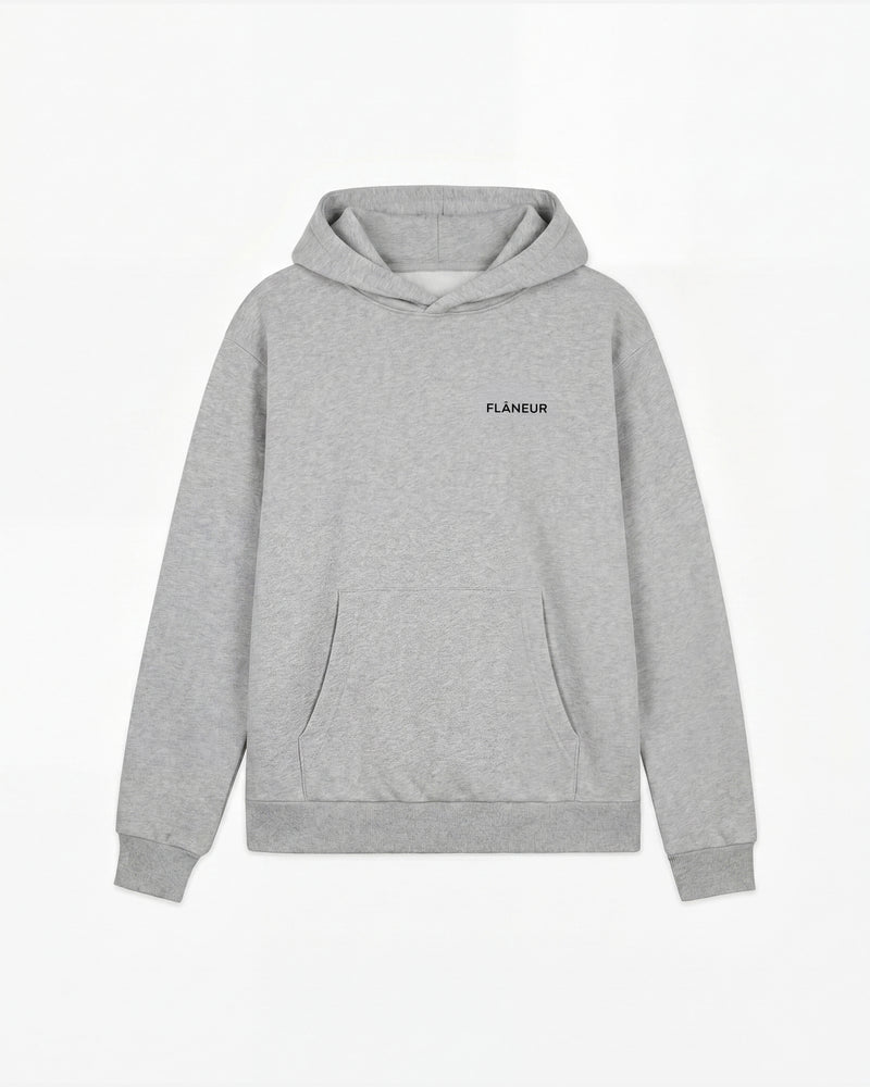 Logo Hoodie | Heather Grey