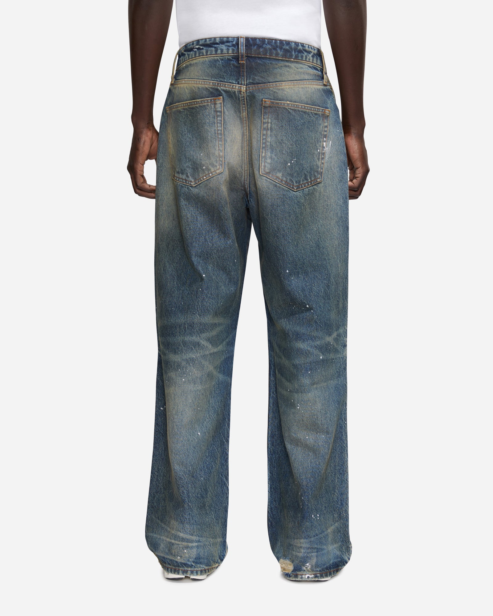 Relaxed Jeans | Paint Stains