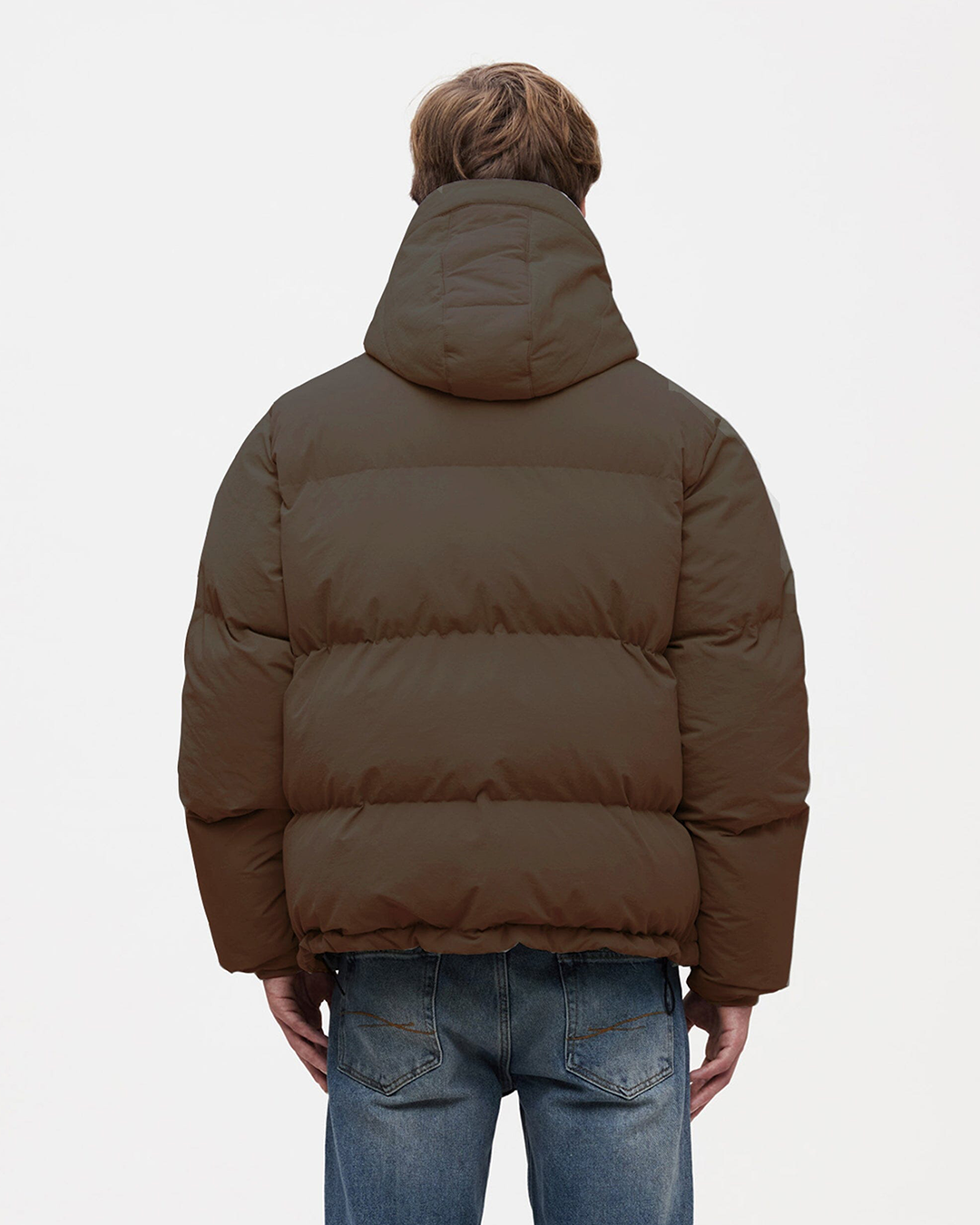 Signature Puffer Jacket | Braun