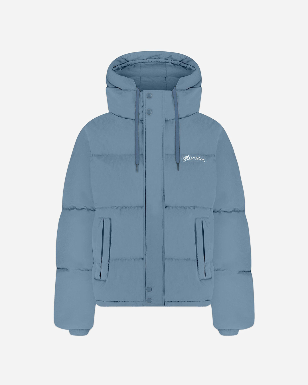 Signature Puffer Jacket | Light Blue