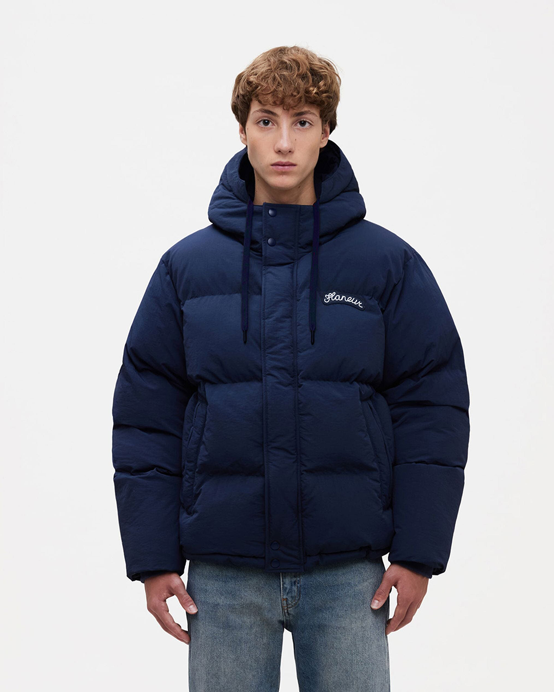 Signature Puffer Jacket | Navy