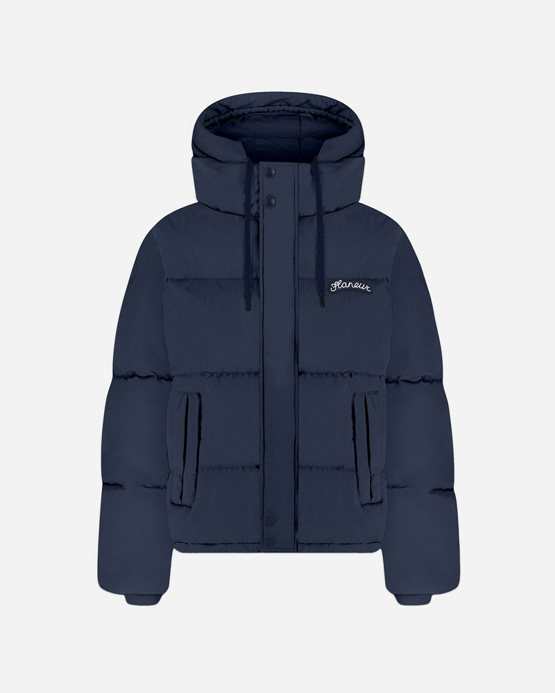 Signature Puffer Jacket | Navy