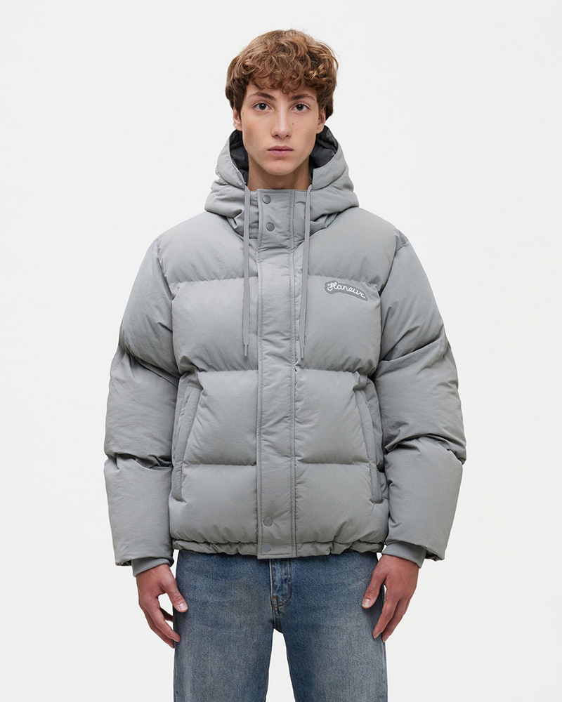 Signature Puffer Jacket | Grey