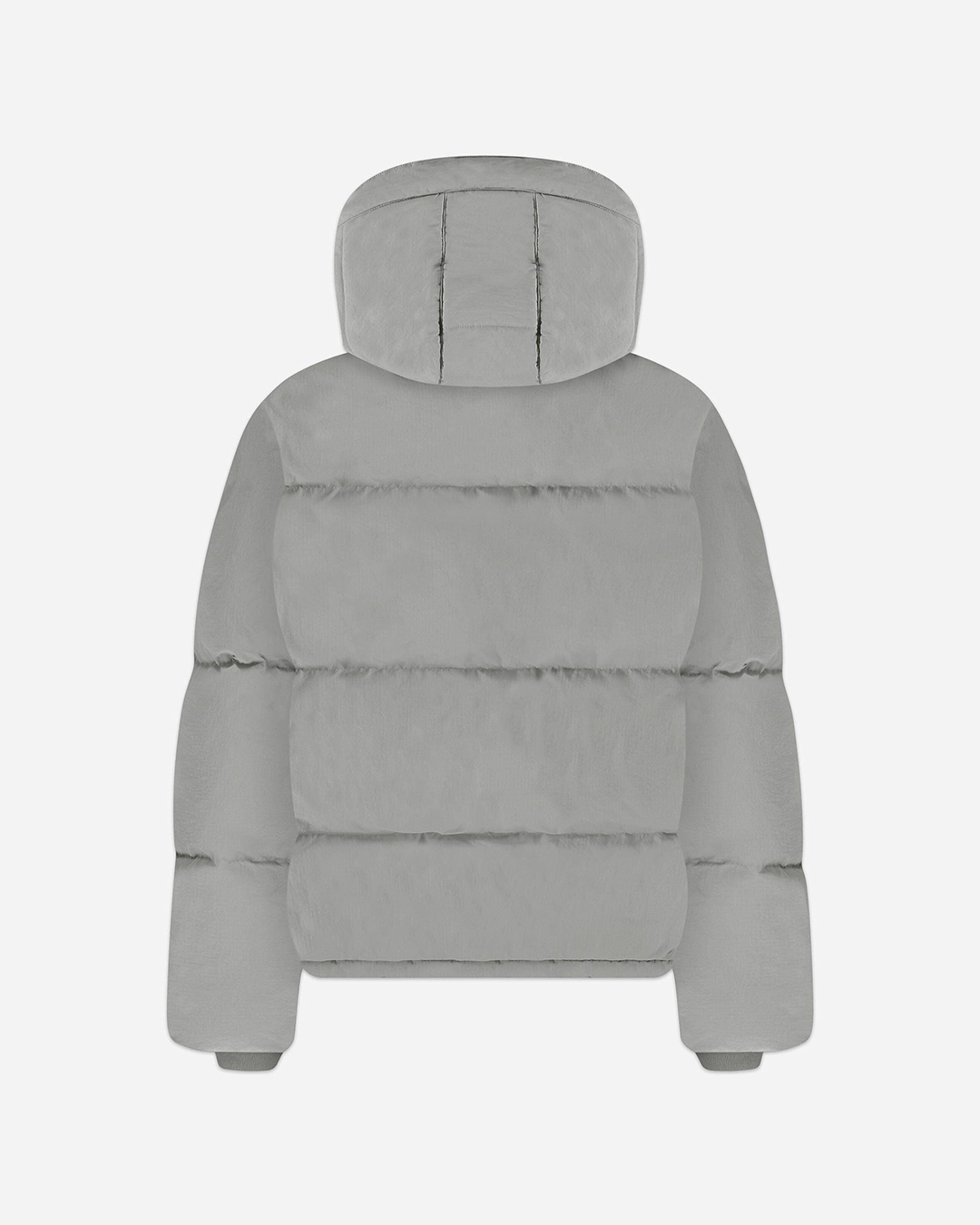 Signature Hooded Puffer Jacket | Grey