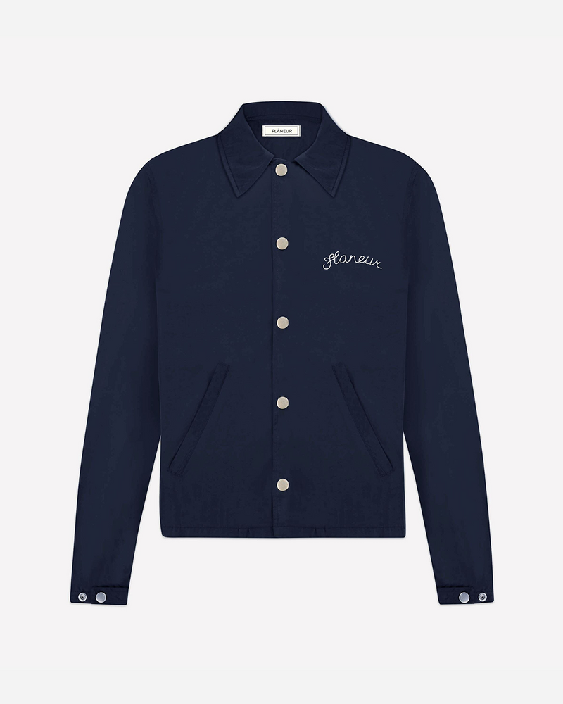 Signature Coach Jacket | Navy