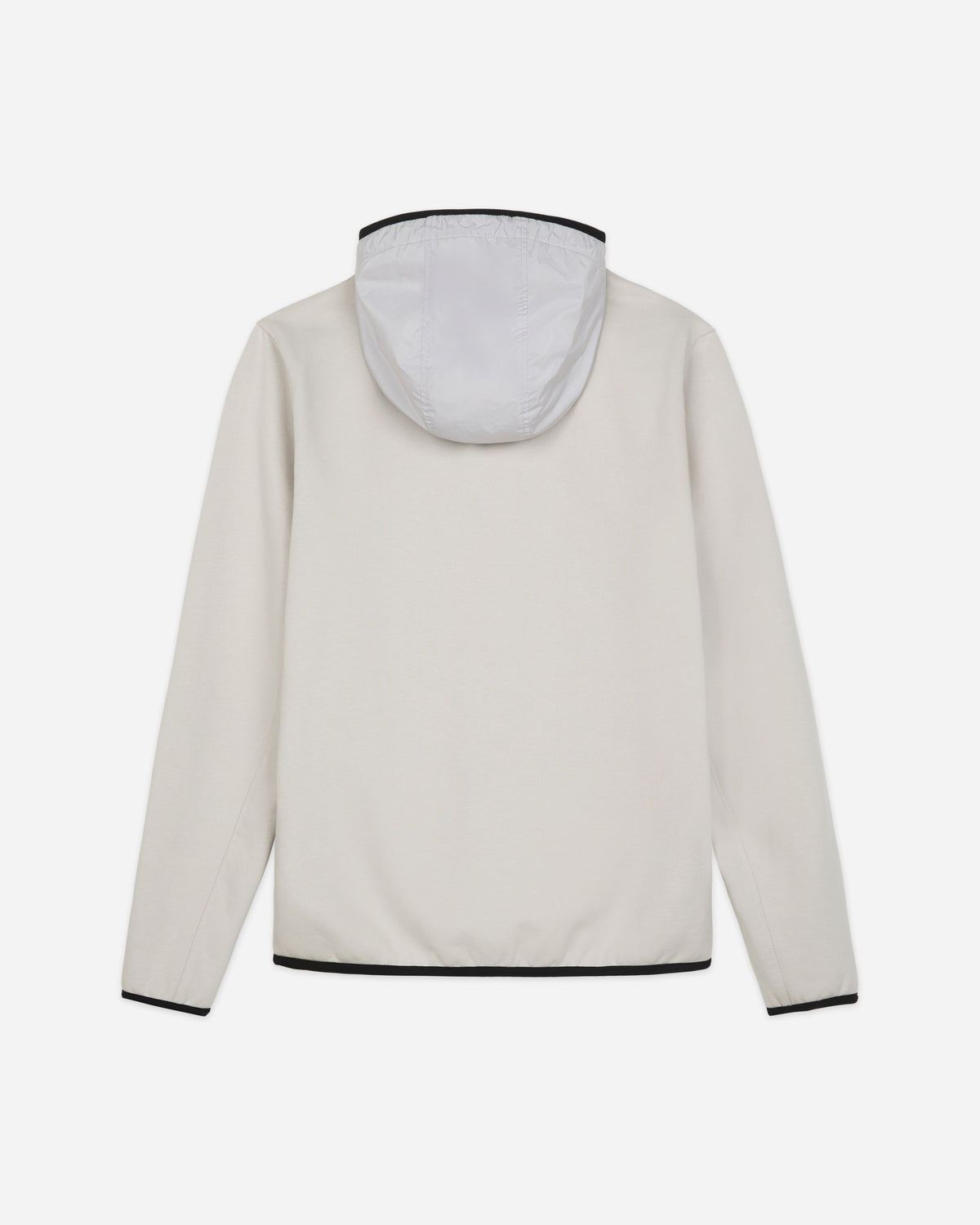 Badge Technical Zip-Up | Light Grey