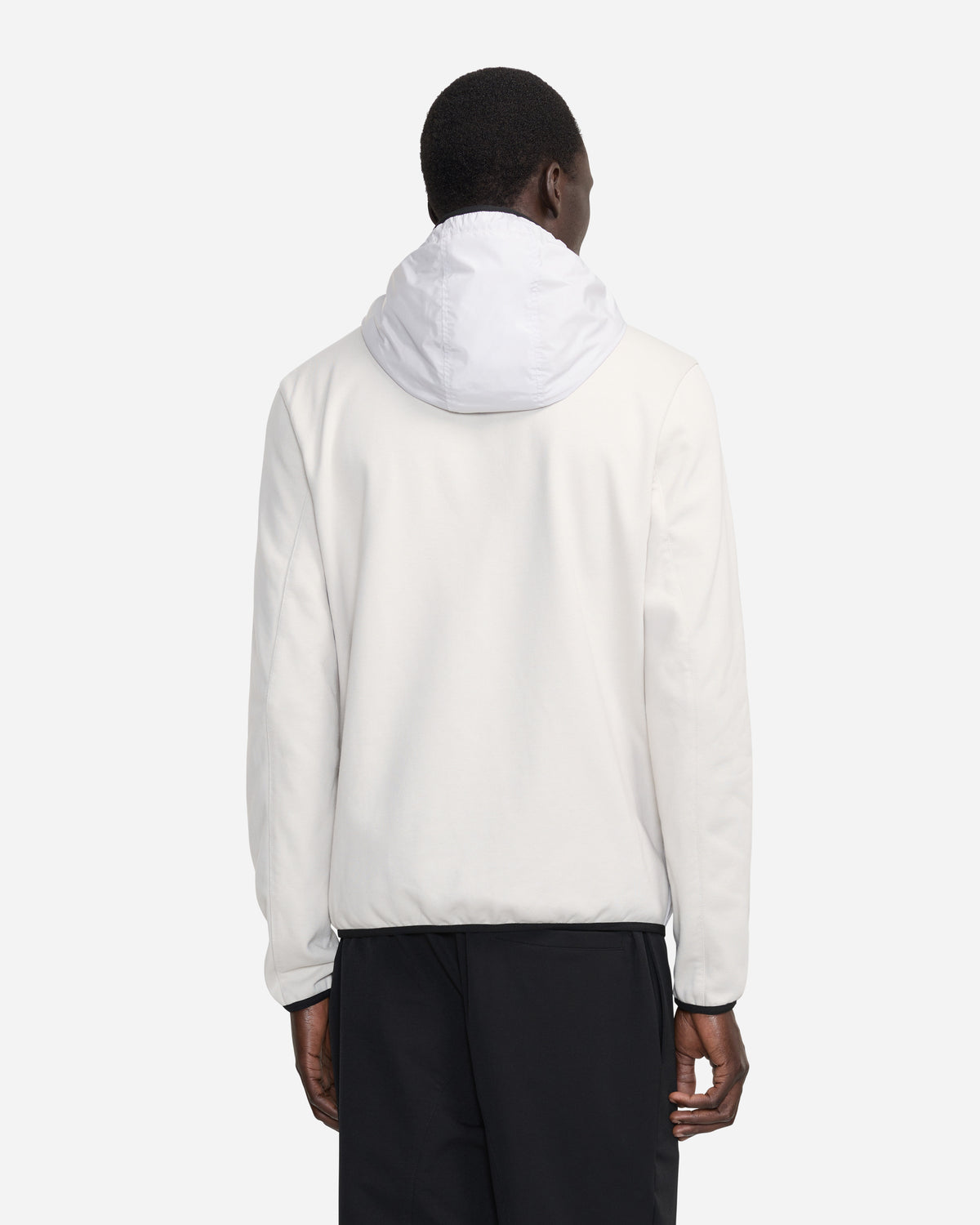 Badge Technical Zip-Up | Light Grey