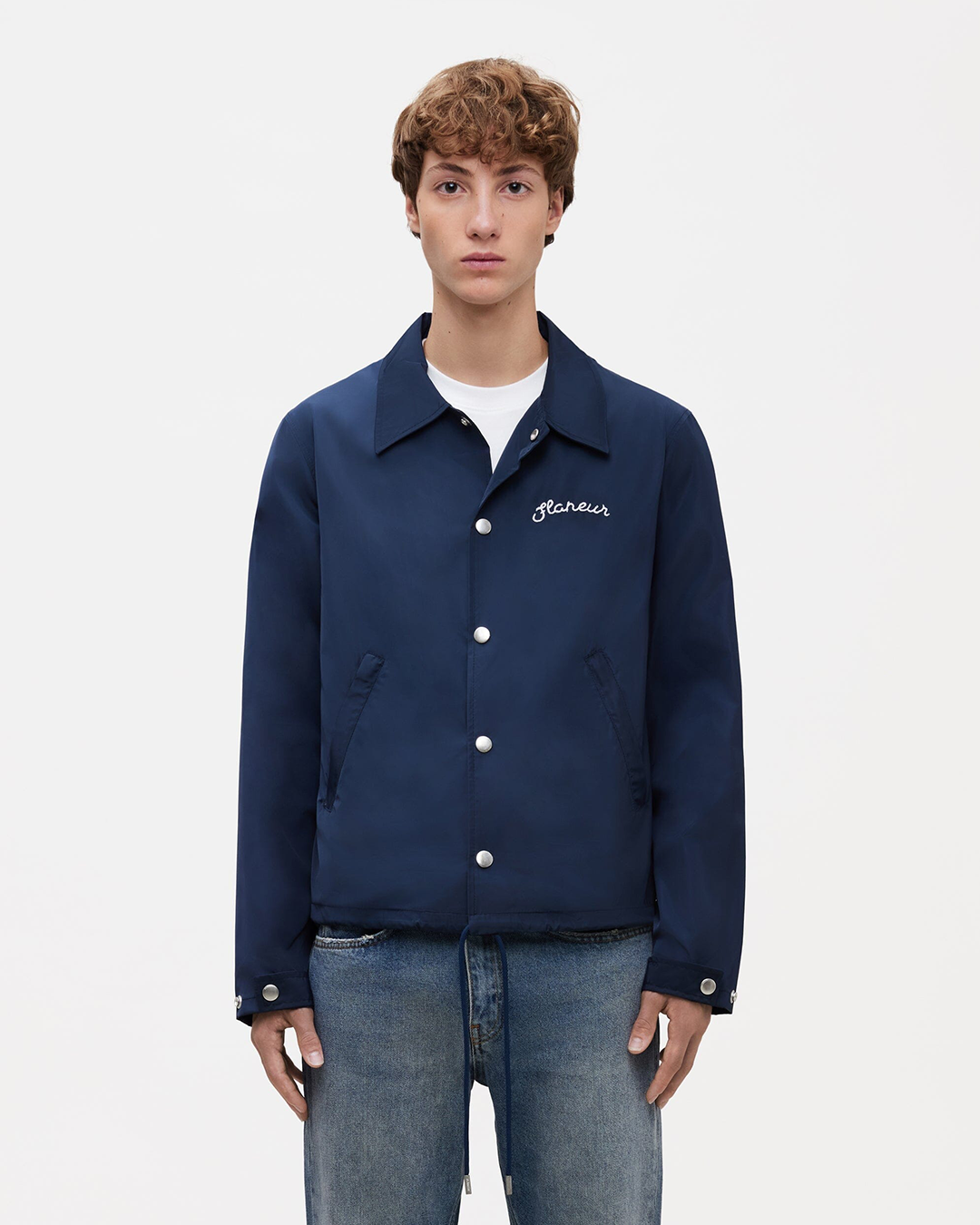 Signature Coach Jacket | Navy