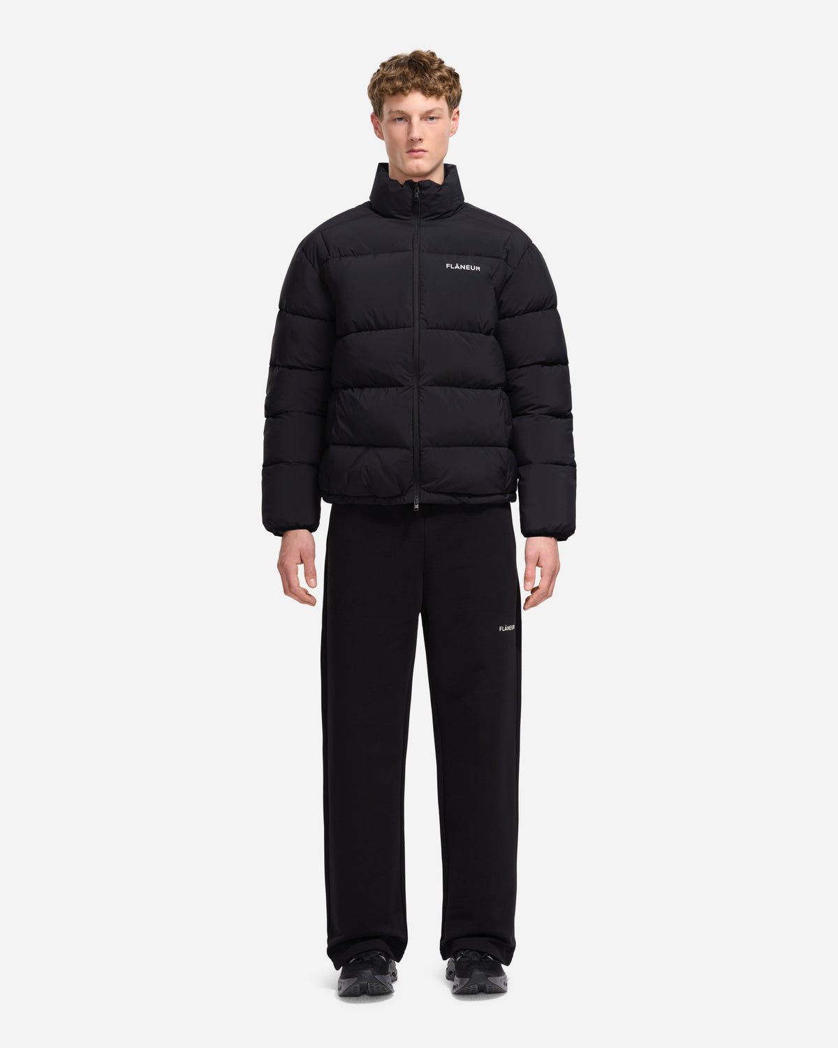 Regular Puffer Jacket | Black