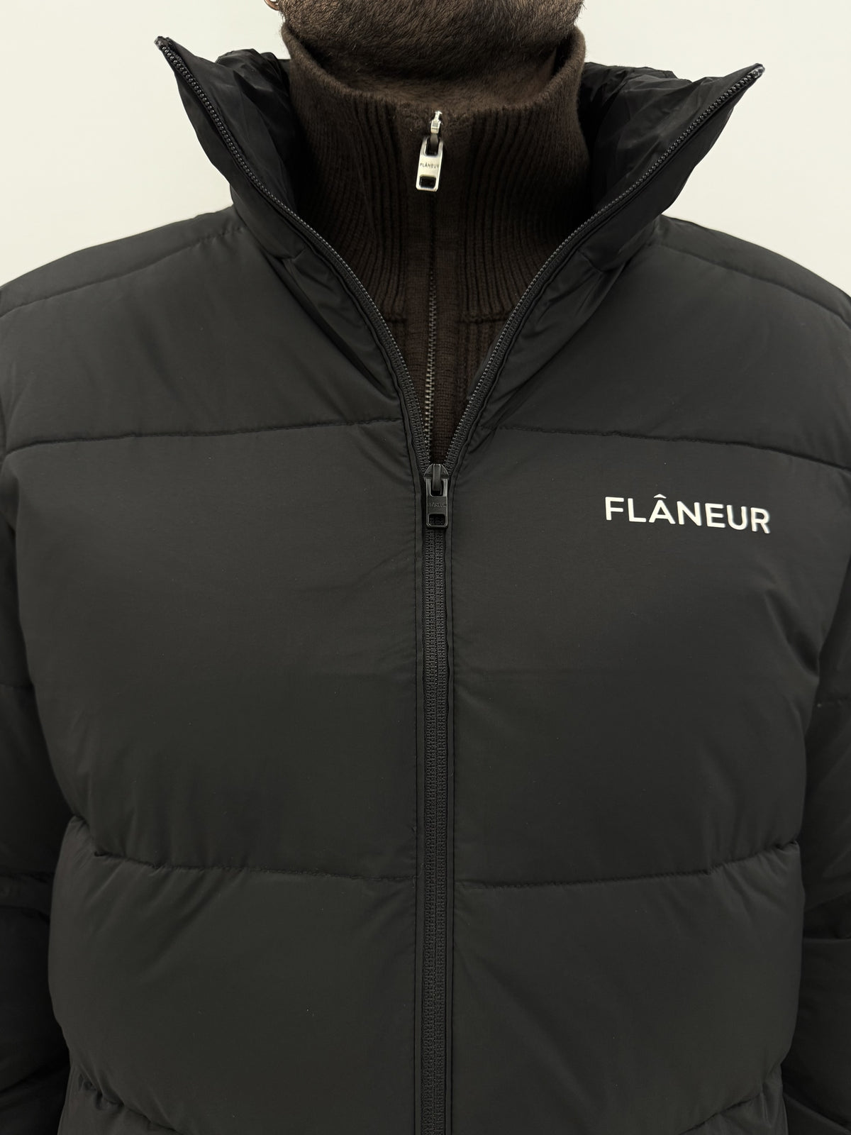 Regular Puffer Jacket | Black