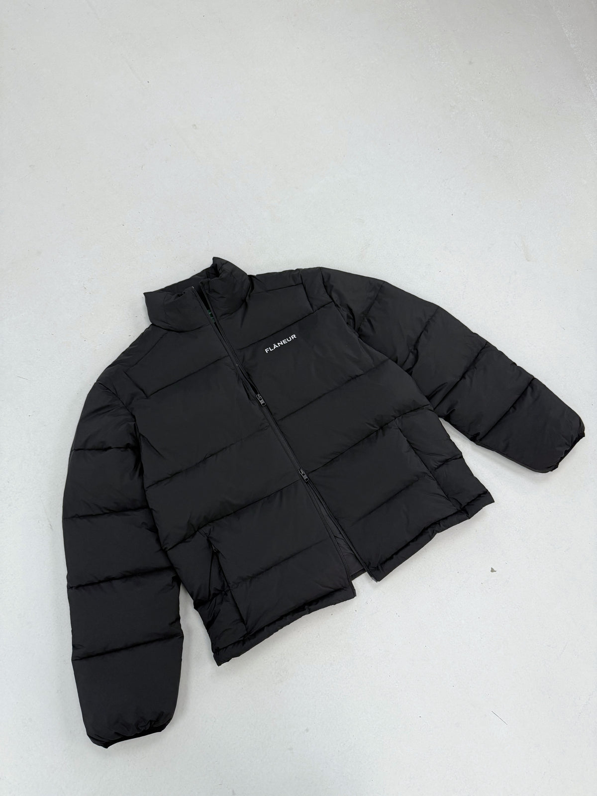 Regular Puffer Jacket | Black