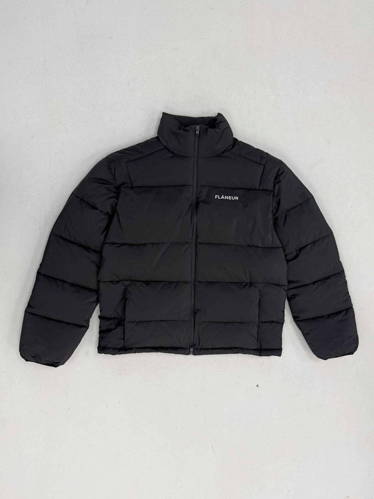 Regular Puffer Jacket | Black