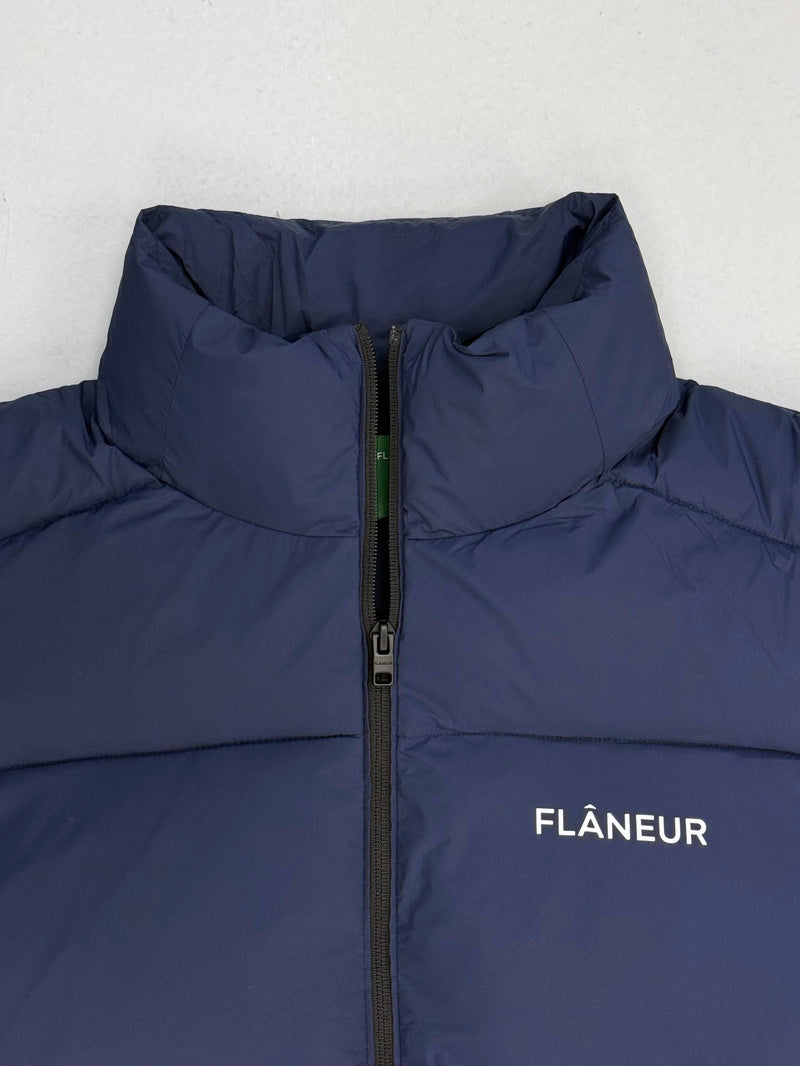 Regular Puffer Jacket | Big Dipper Blue