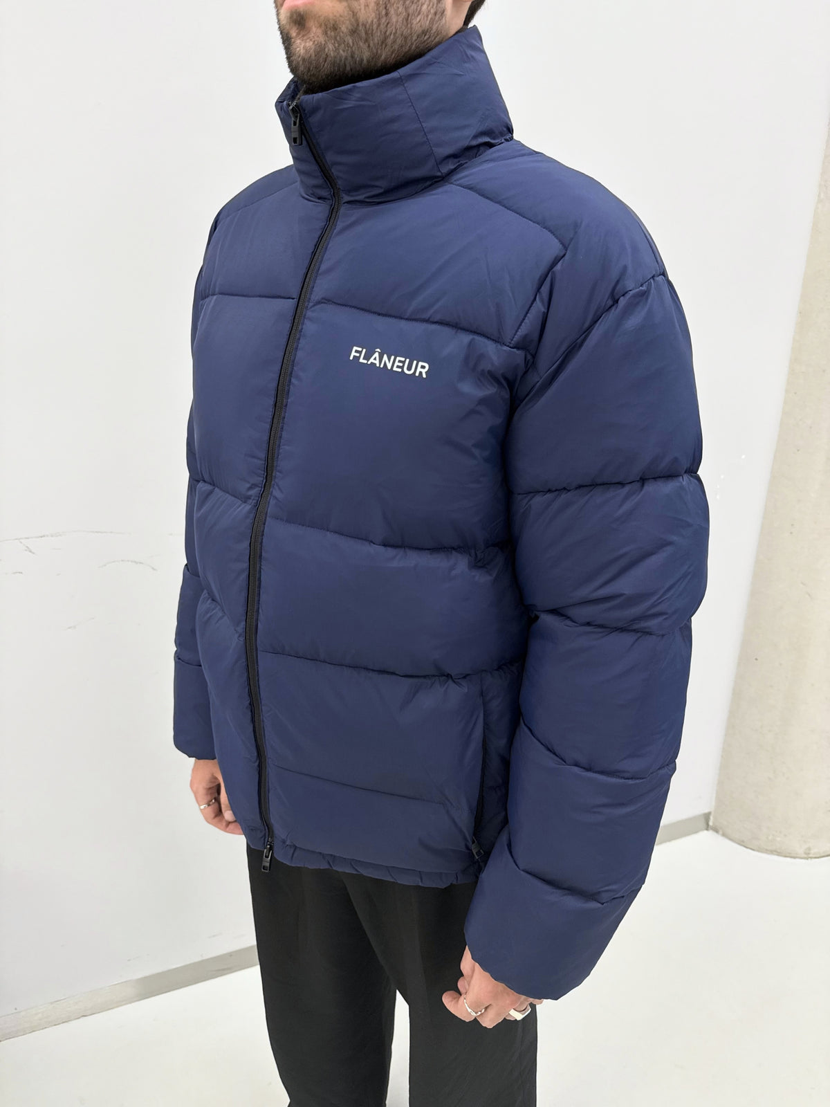 Regular Puffer Jacket | Big Dipper Blue