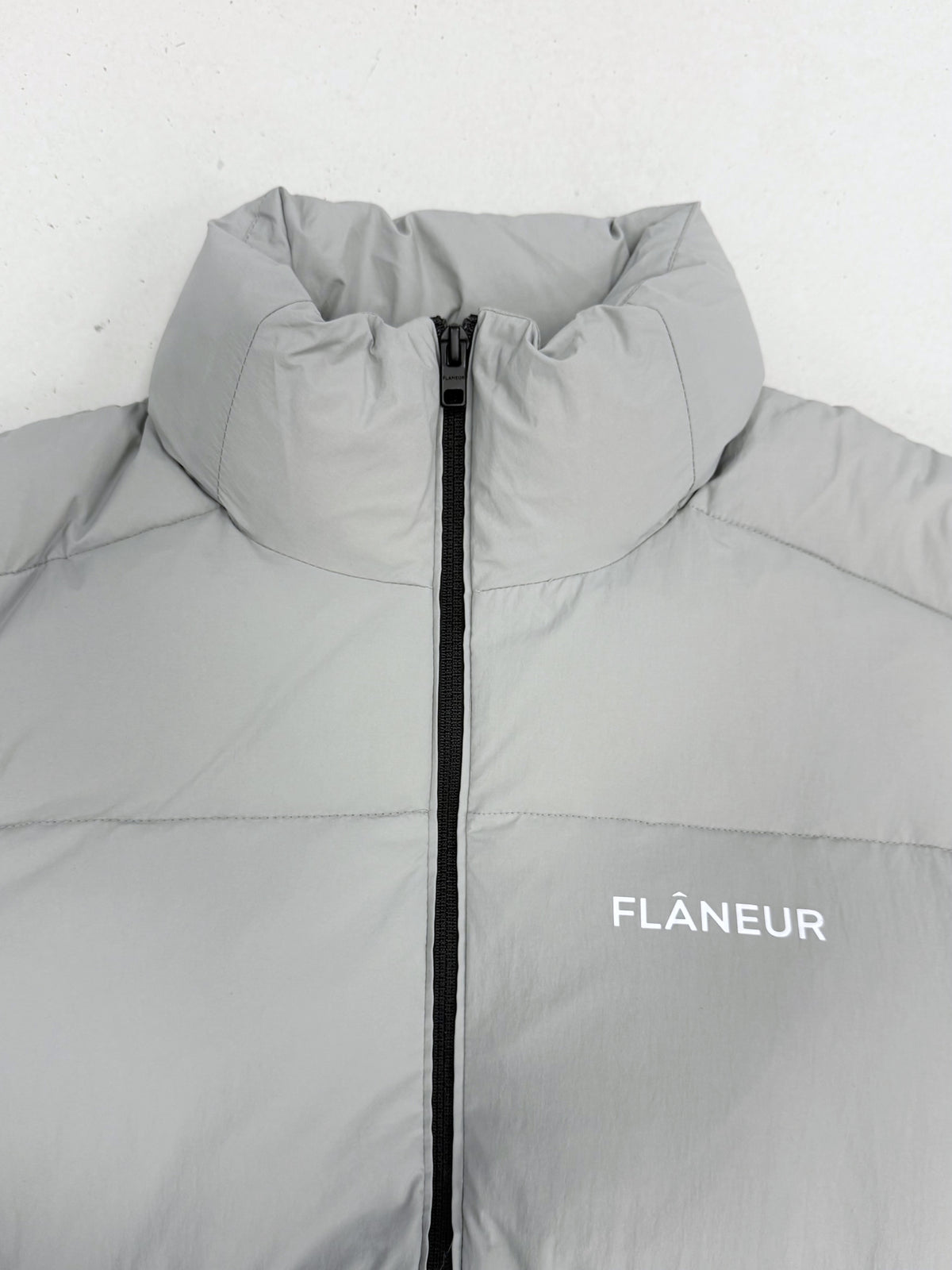 Regular Puffer Jacket | Sharkskin Grey