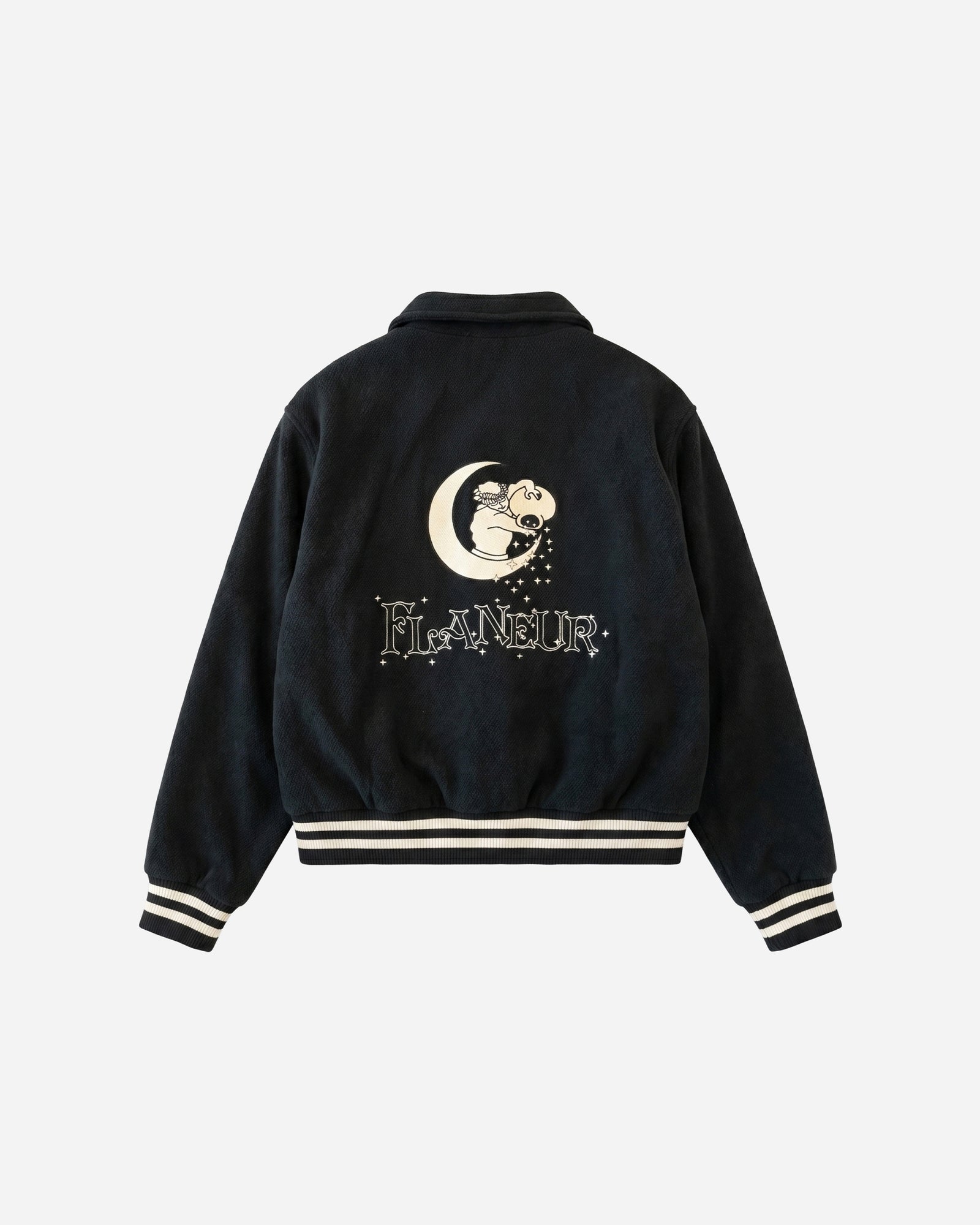 Teddyjacke „Moon“ | Schwarz