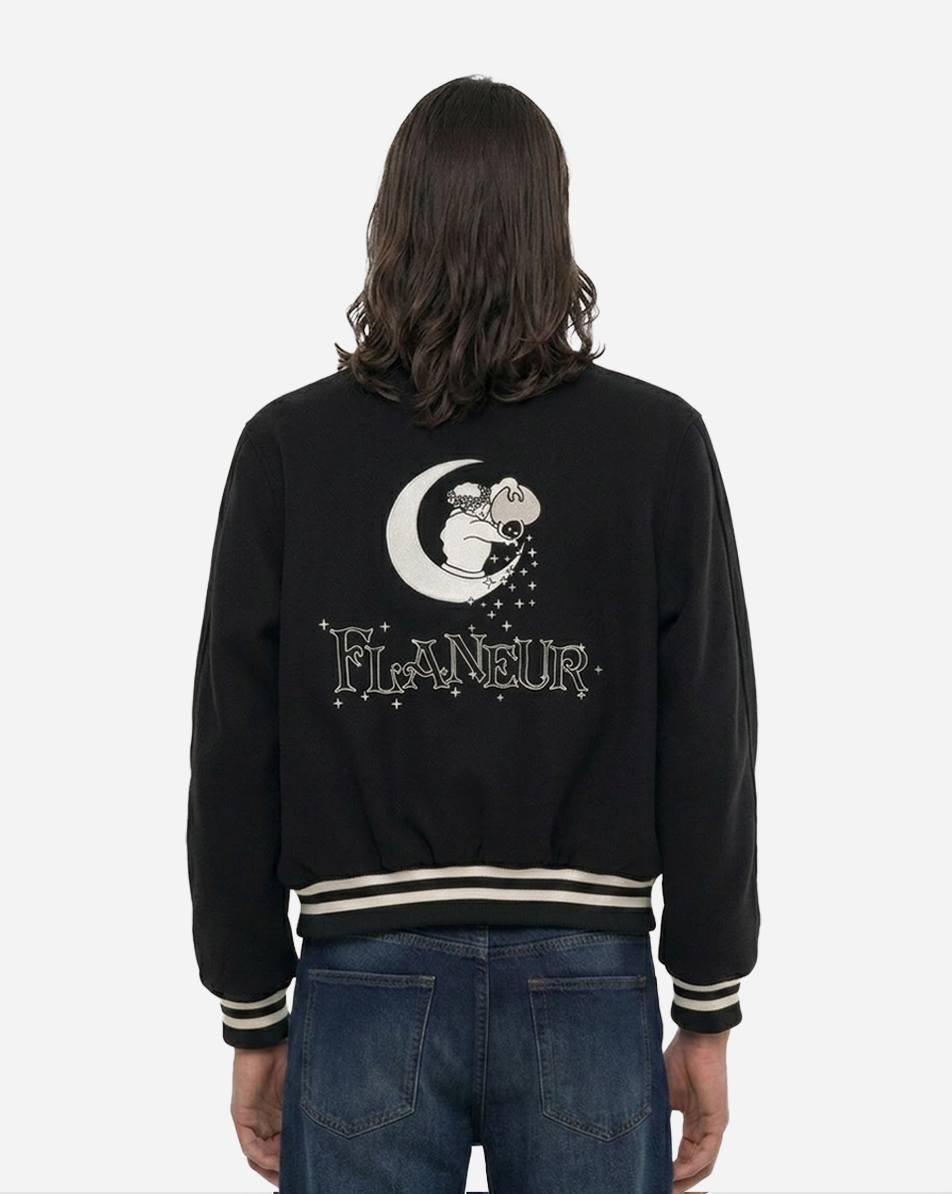 Teddyjacke „Moon“ | Schwarz
