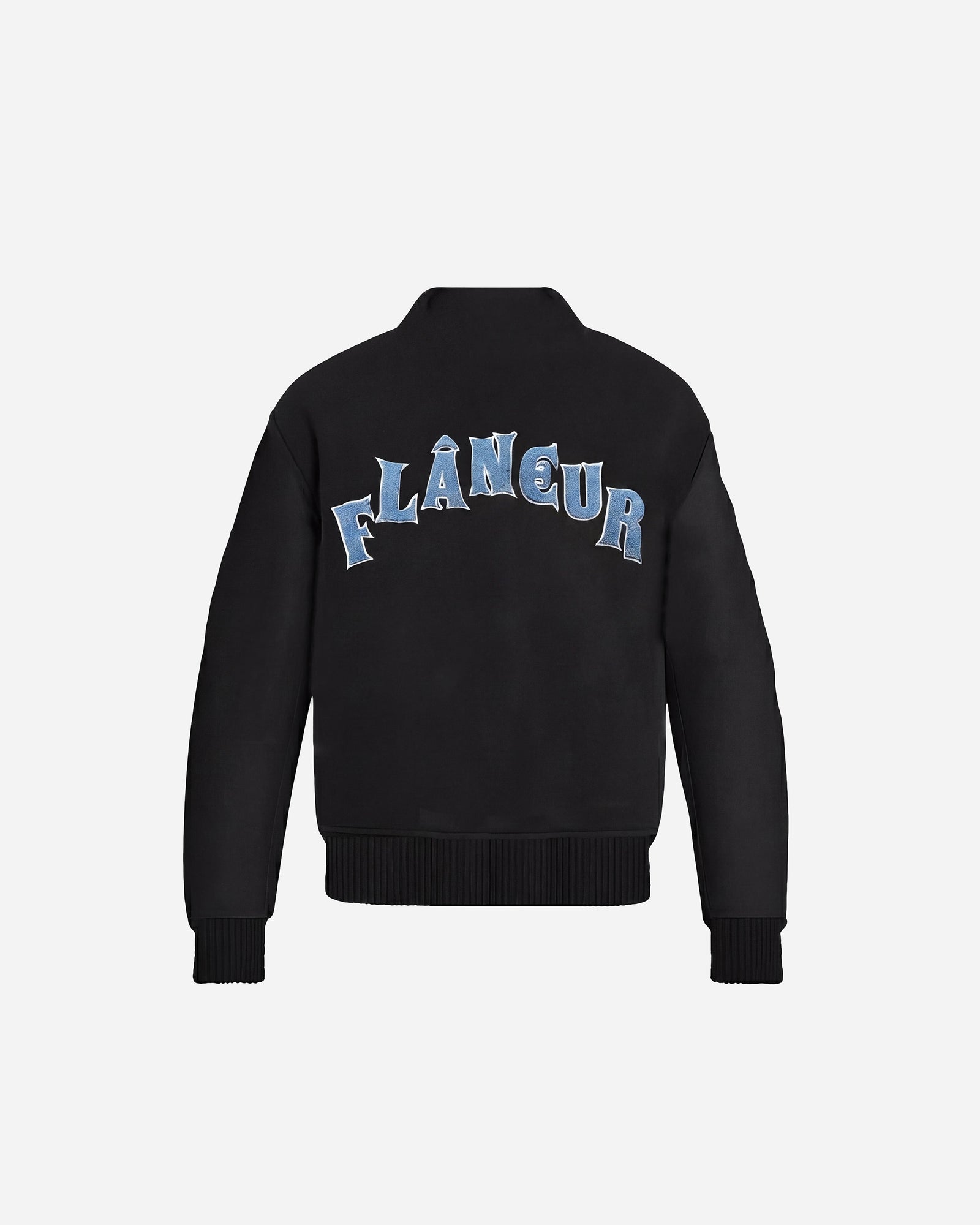 Flaneur Varsity Jacket | Black