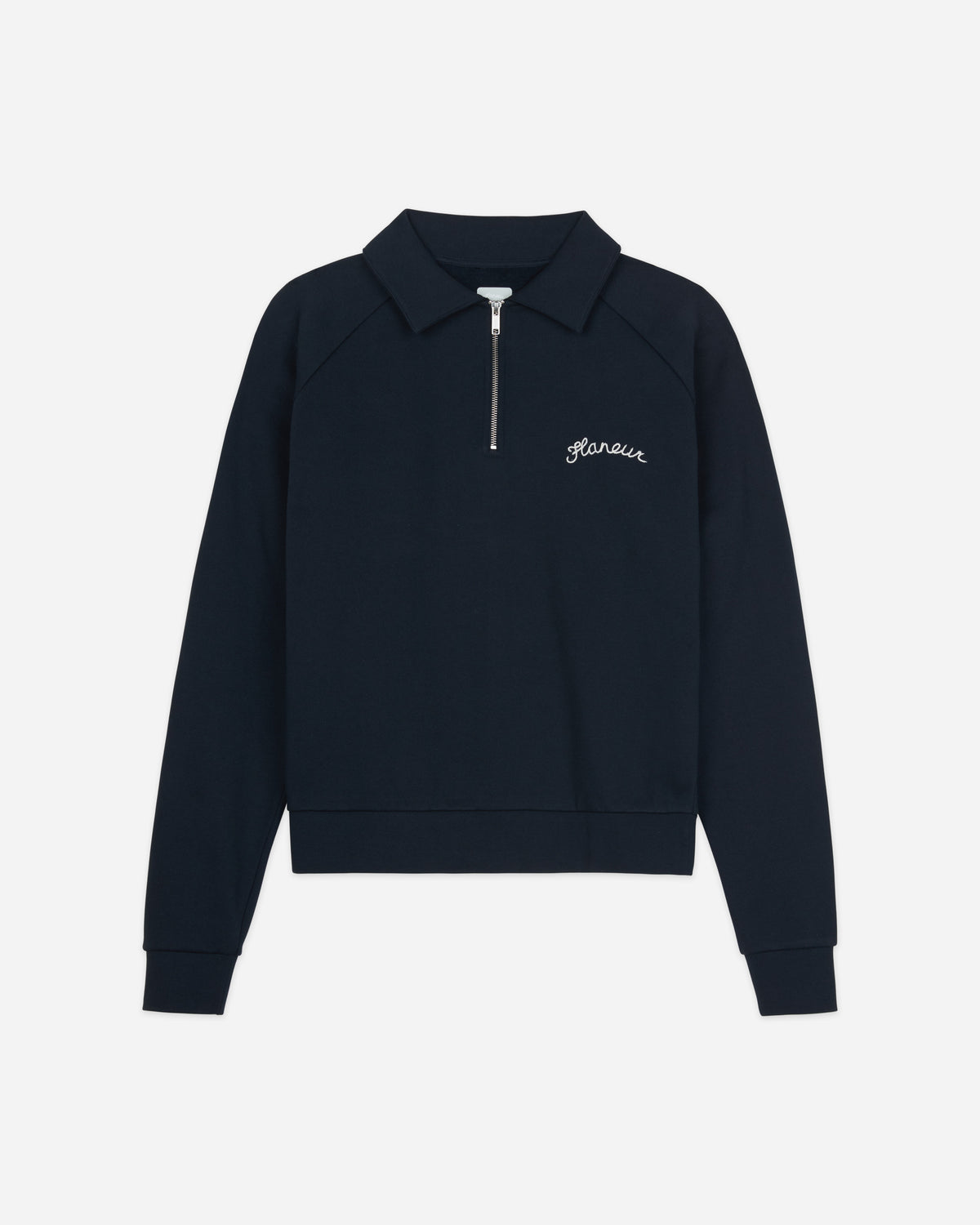 Signature Raglan Half Zip | Navy