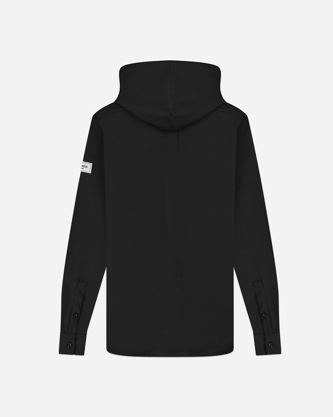 Atelier Hooded Shirt | Black