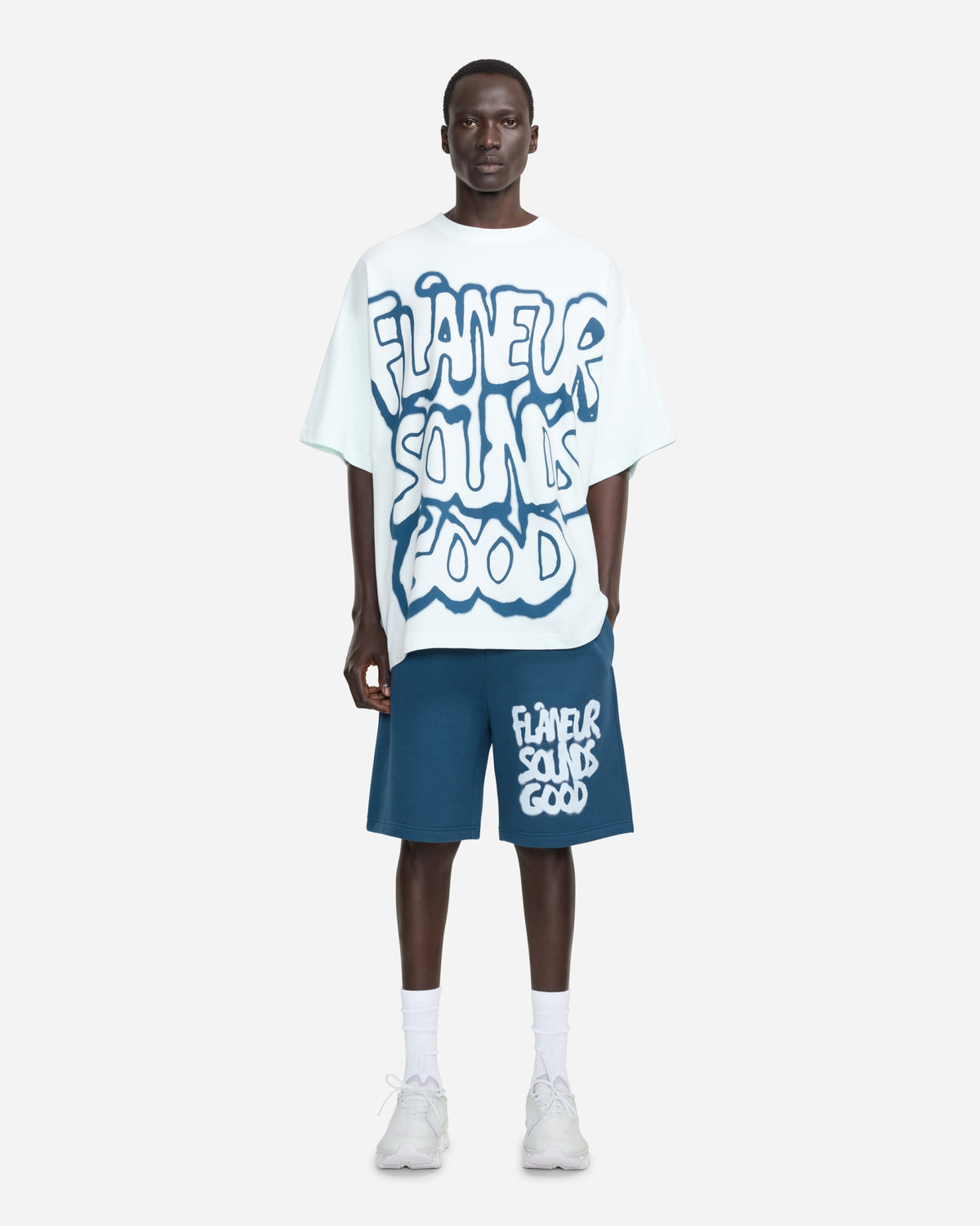 Sounds Good Spray Shorts | Steel Blue