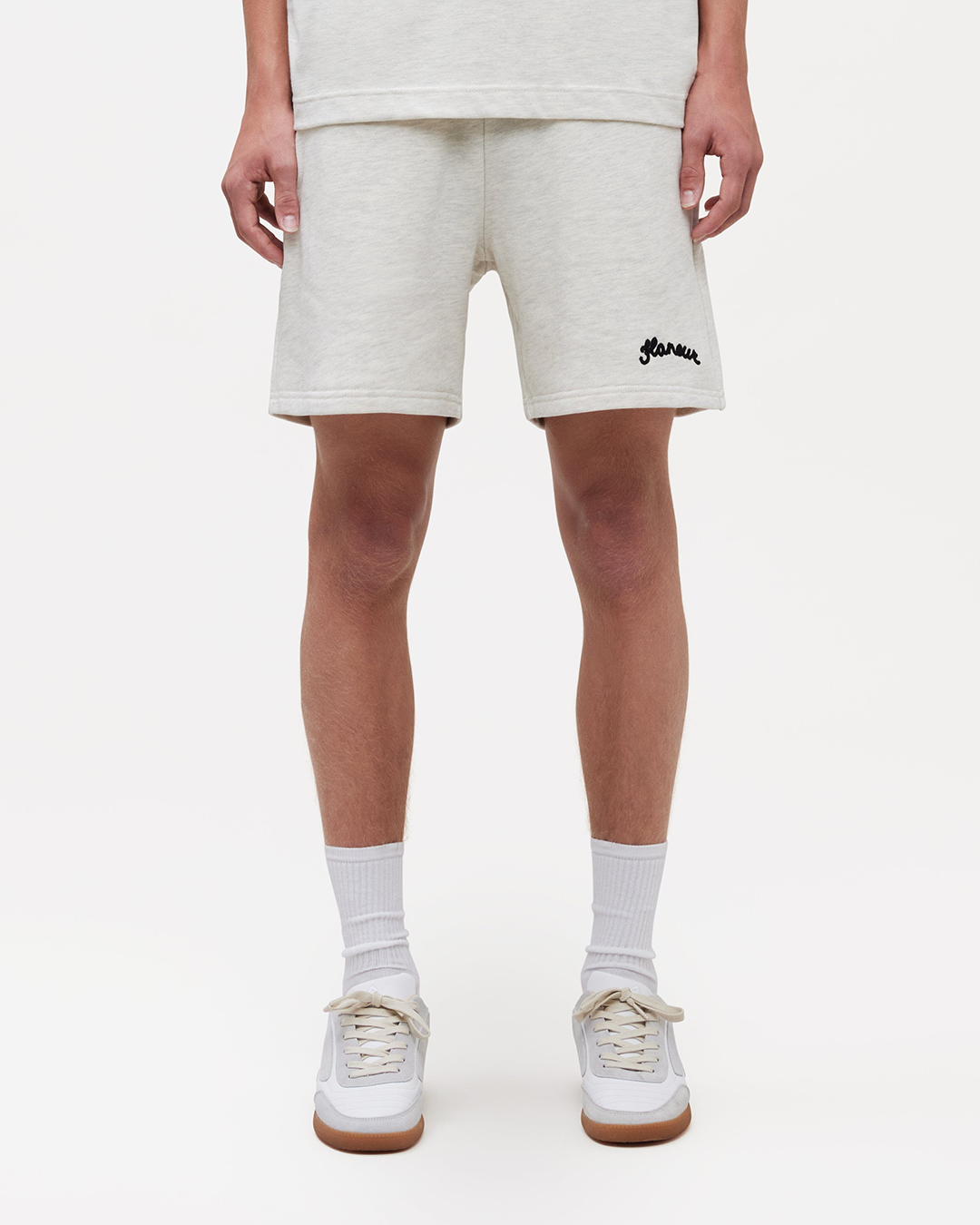 Signature Shorts | Light Heather Grey