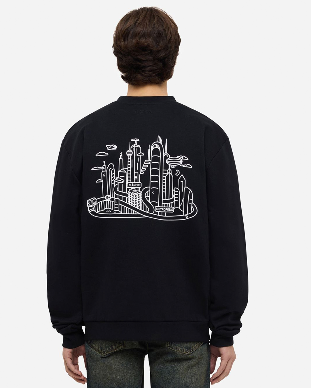 Metropolis Sweater | Black