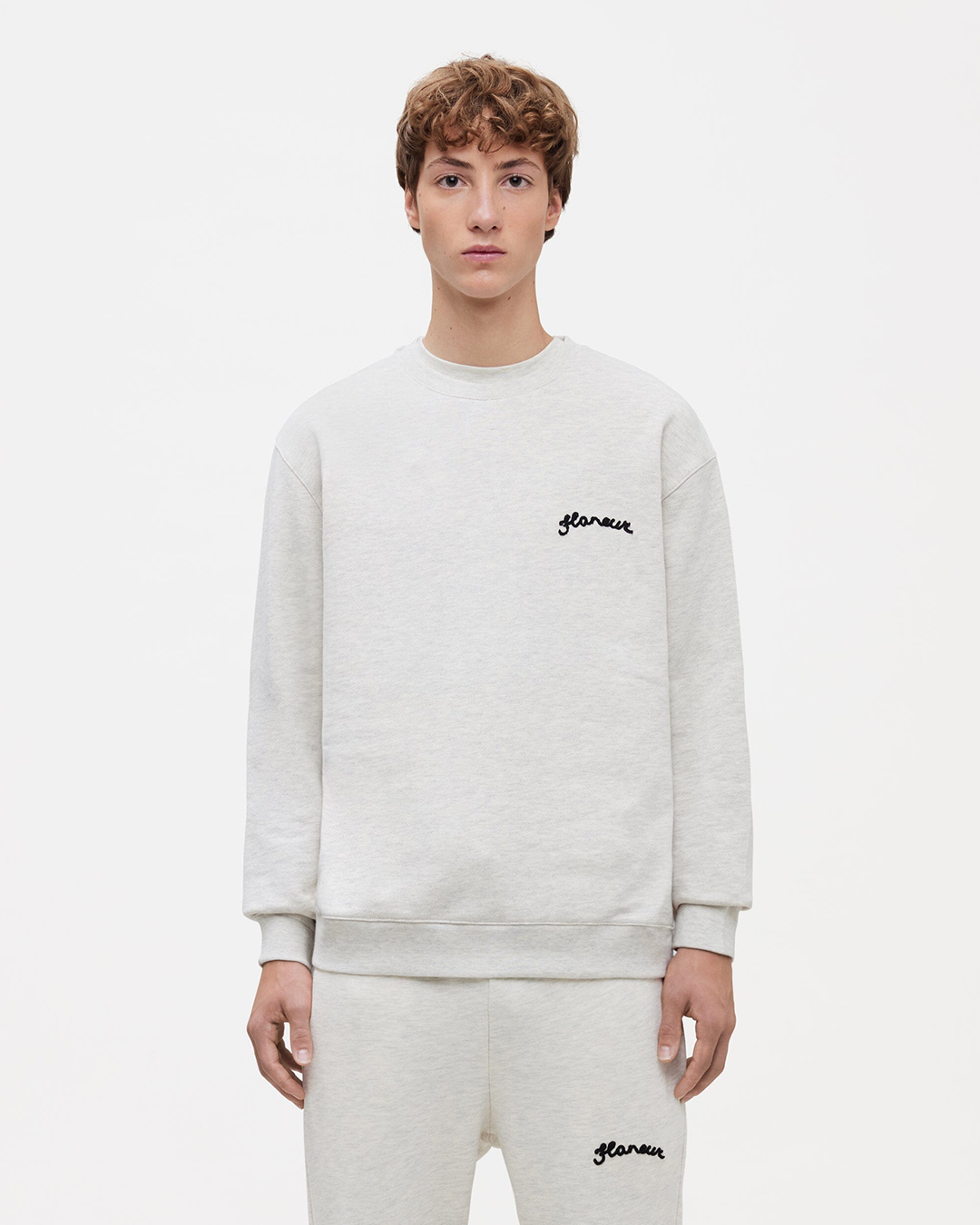 Signature Sweater | Light Heather Grey