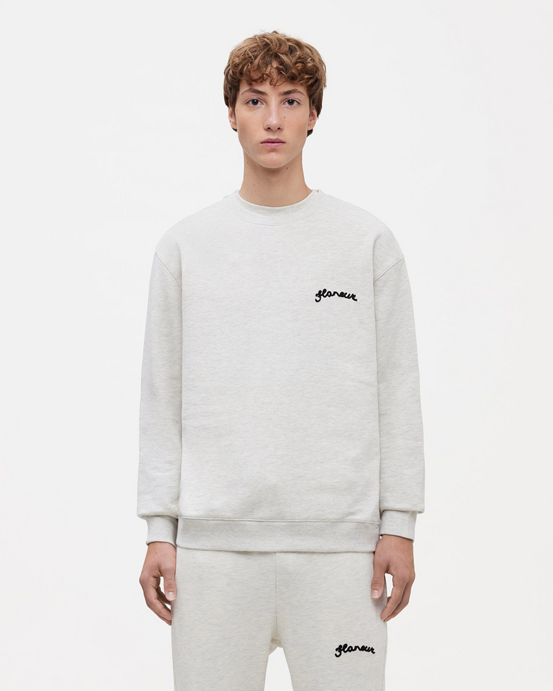 Signature Sweater | Light Heather Grey