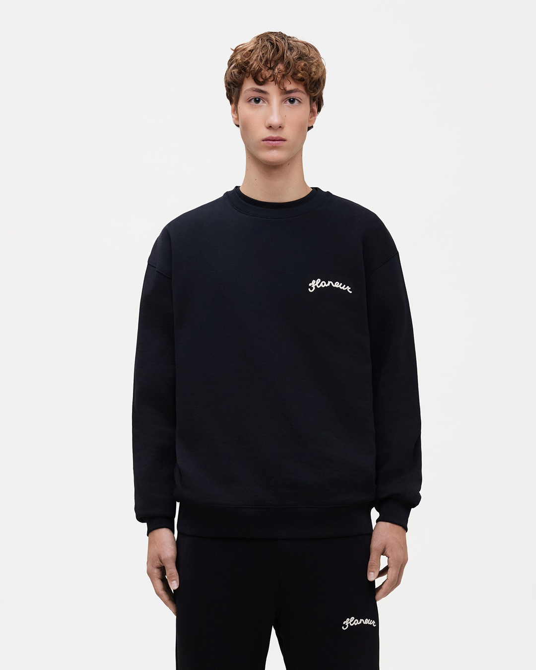 Signature Sweater | Zwart