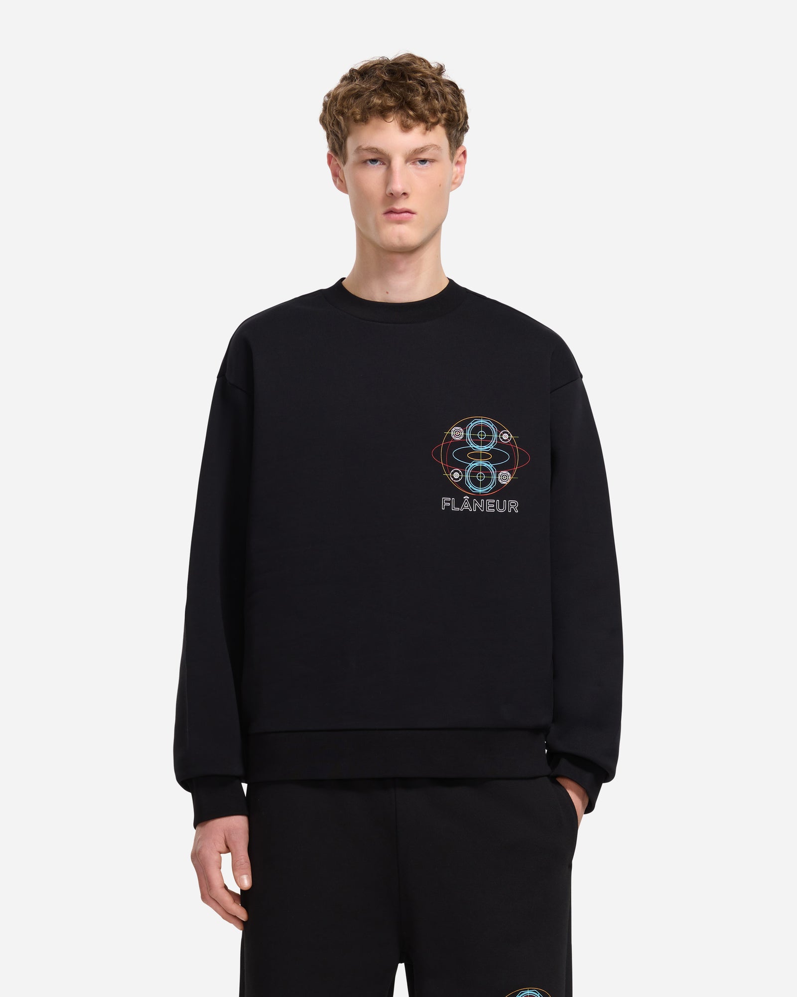 Speaker Sweater | Black/Multicolor