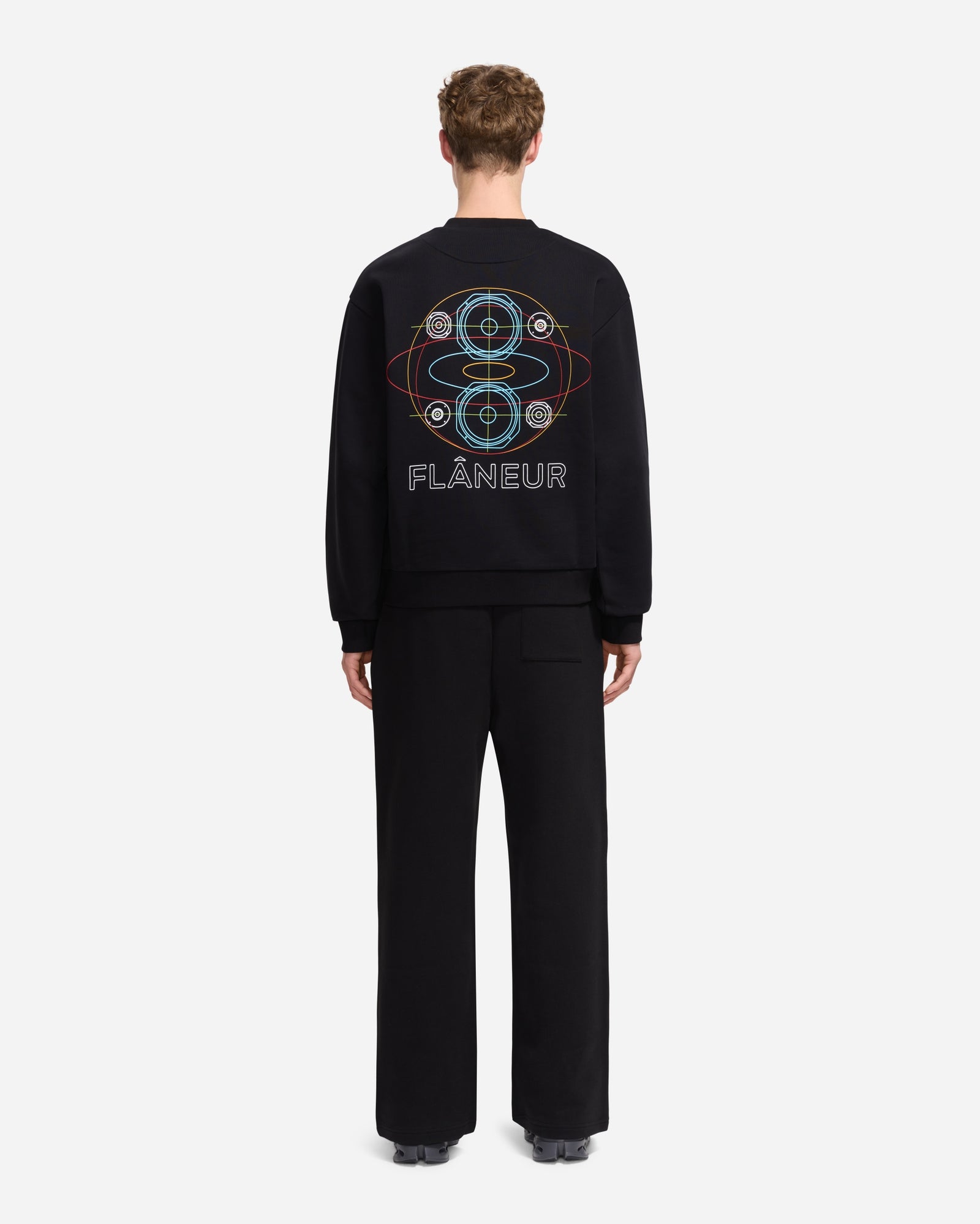 Speaker Sweater | Black/Multicolor
