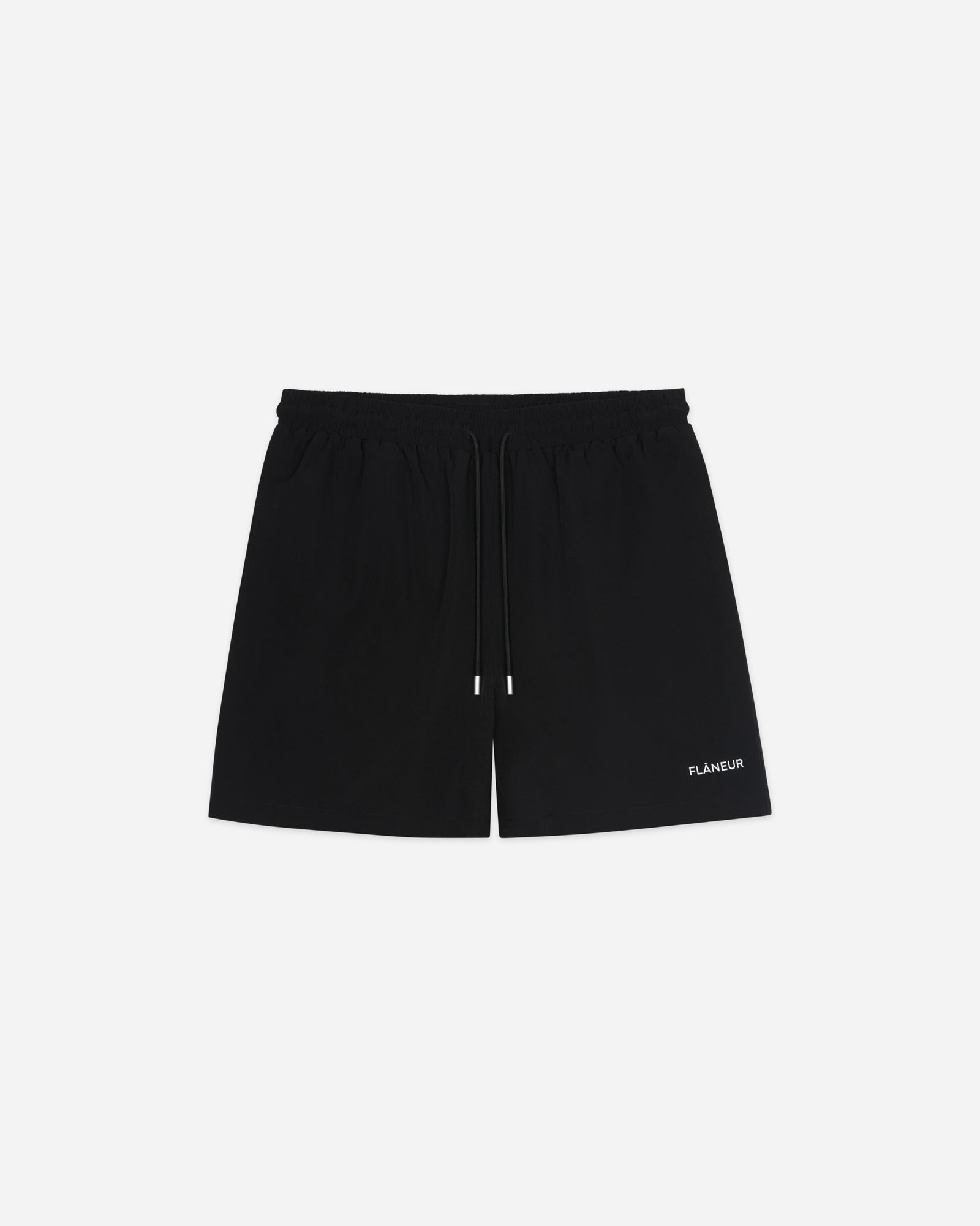 Logo Swim Shorts | Zwart