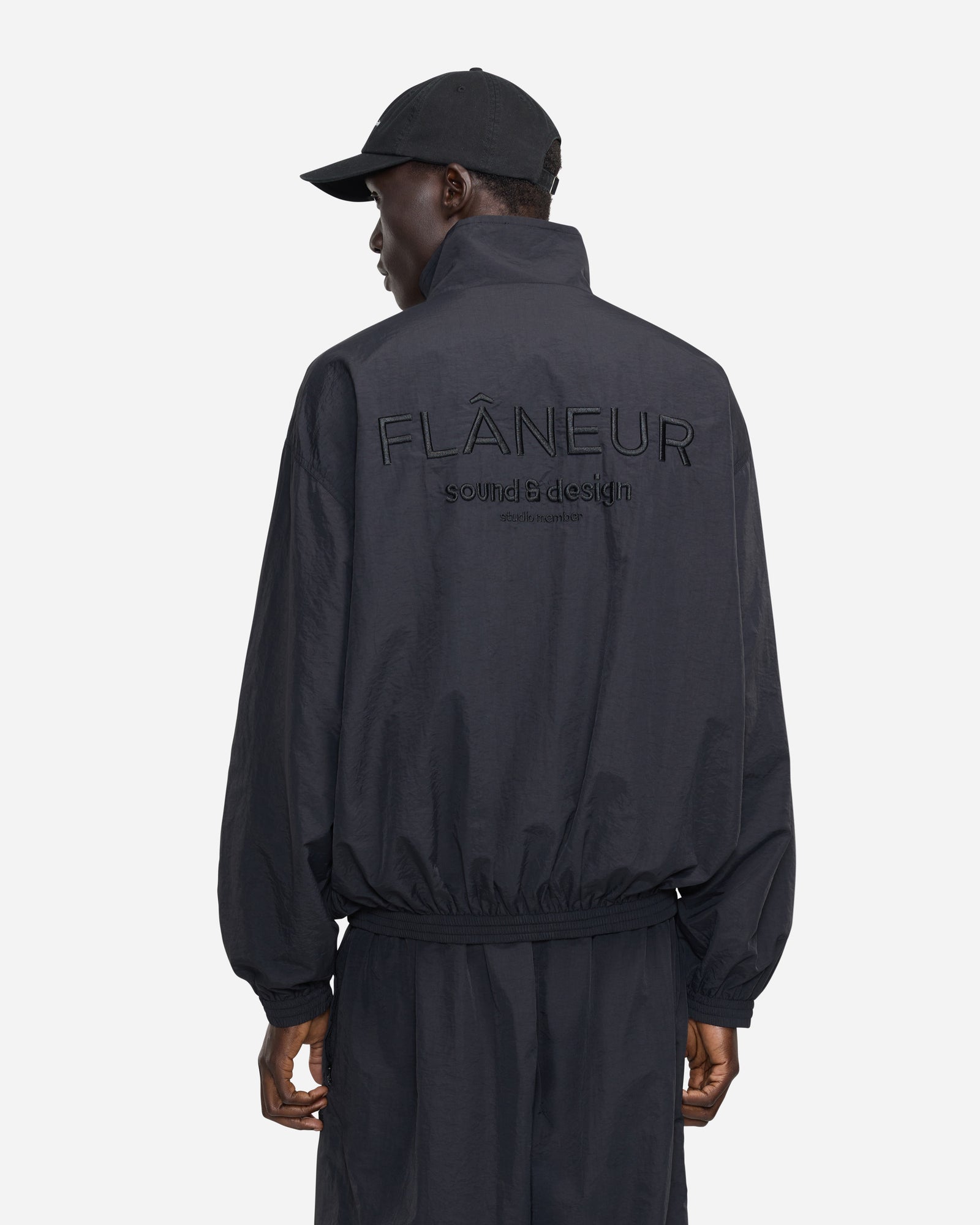 Sound & Design Track Jacket | Black