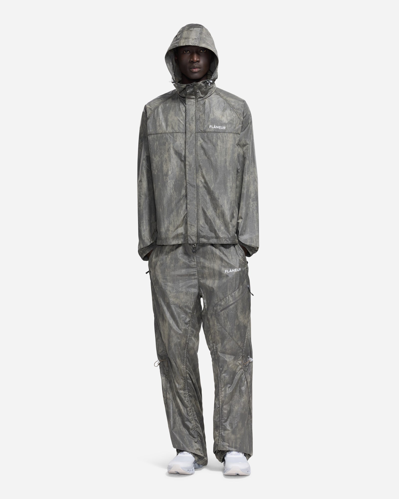 Turtle Nylon Jacket | Stone