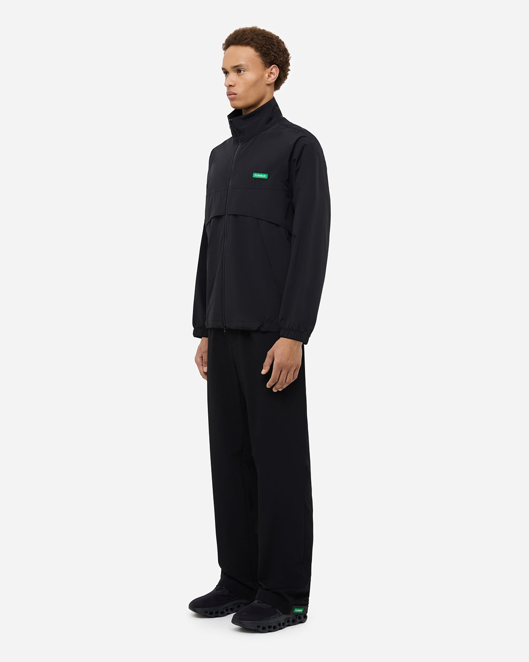 Badge Formal Tech Pants | Black
