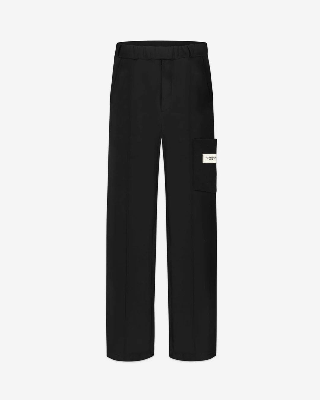 Atelier Tailored Casual Broek | Zwart