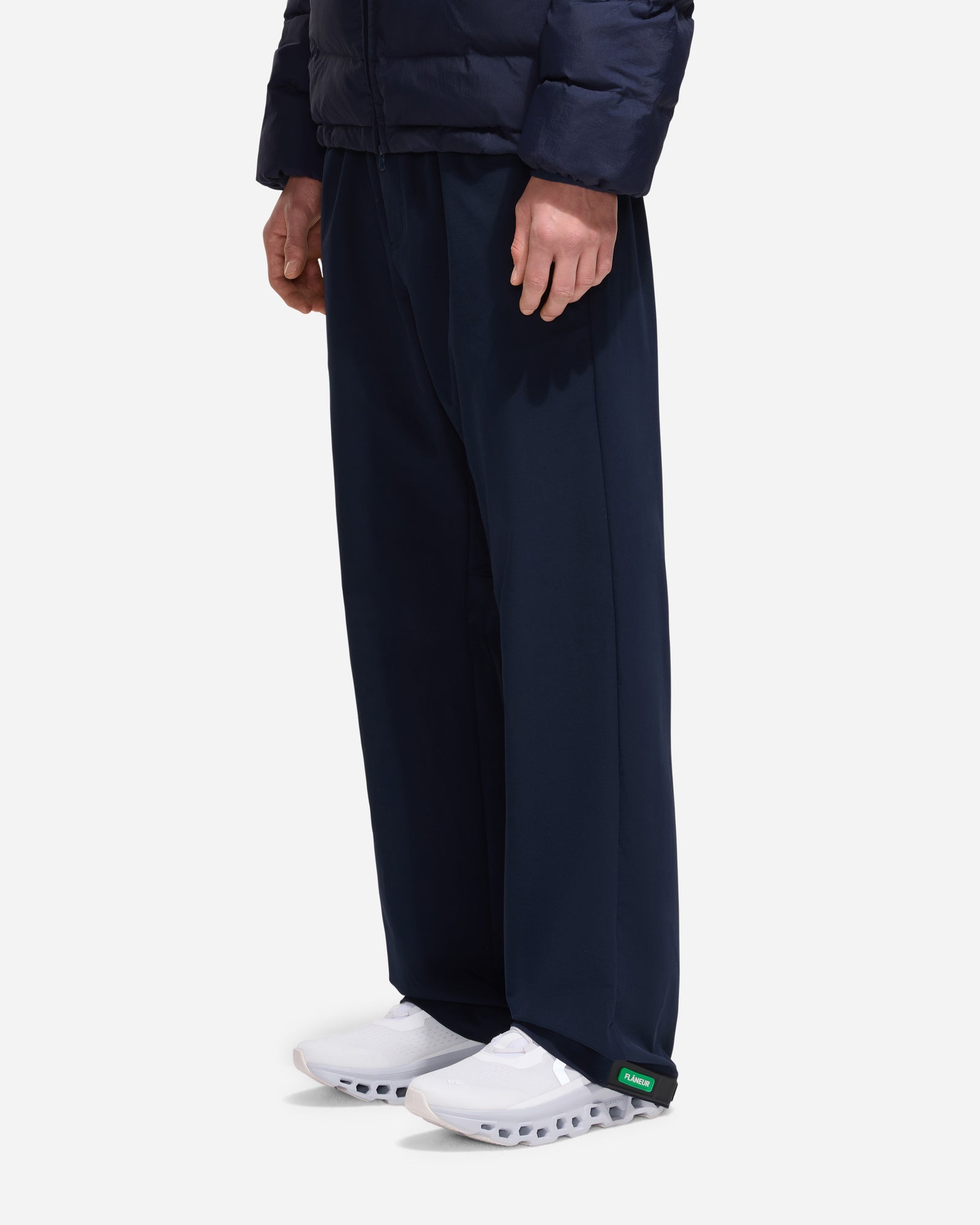 Badge Formal Tech Pants | Navy
