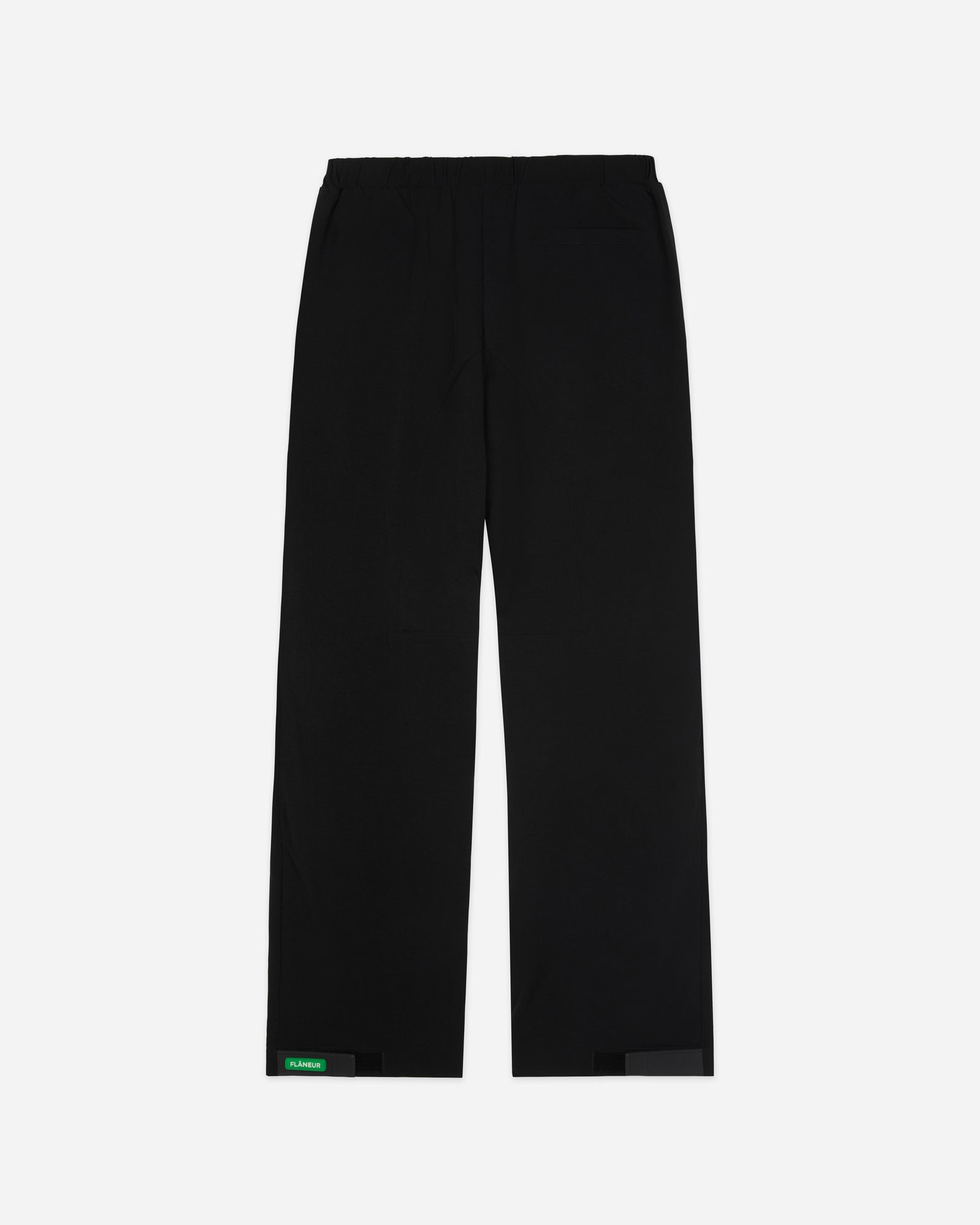 Badge Formal Tech Pants | Black